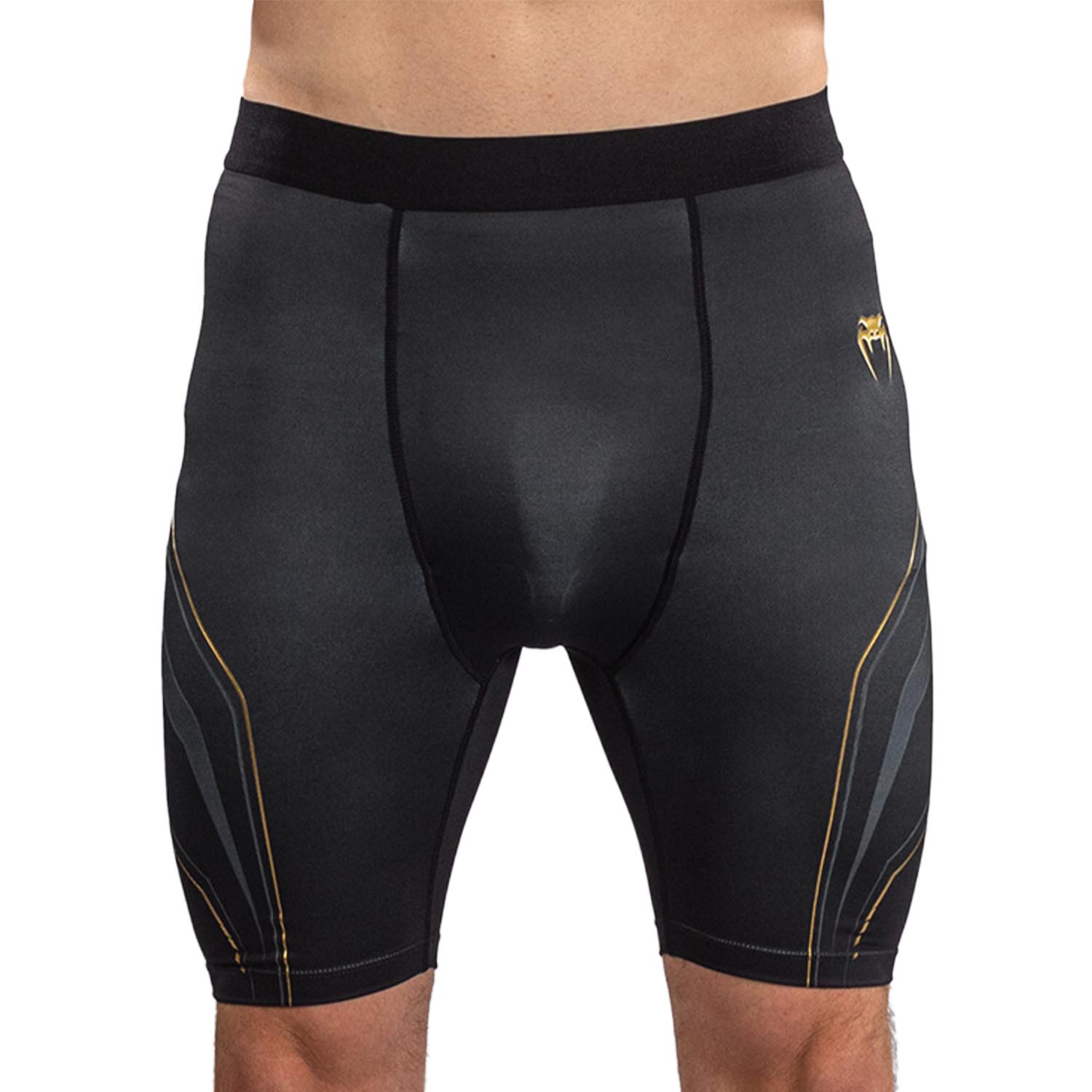 Stream Line Clothes VENUM Compression Shorts, Streamline, black-gold, S | Clothing