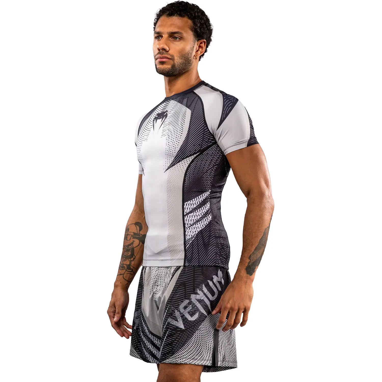 VENUM Rashguard, S/S, Galactic 3.0, white-black, L