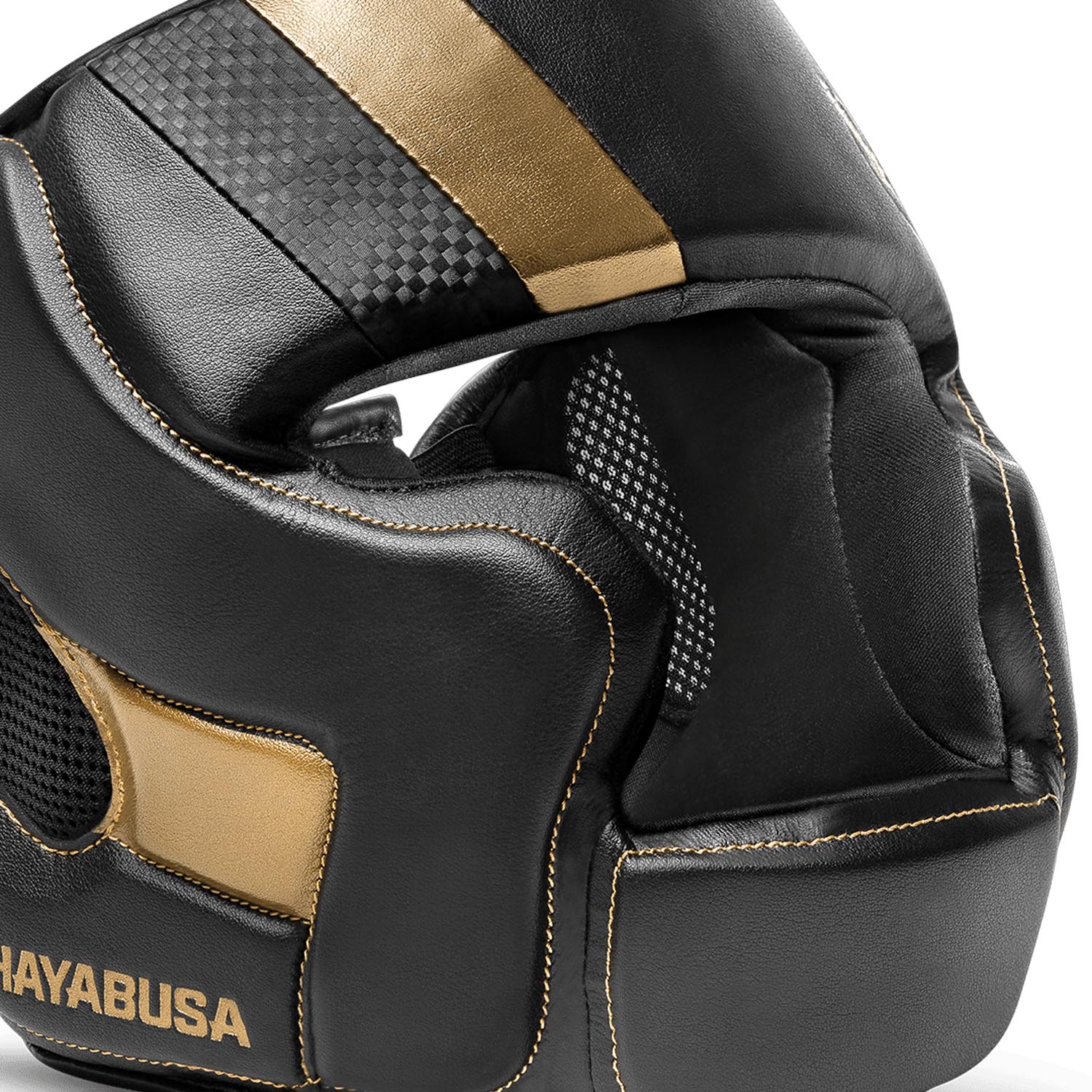 Hayabusa Headguard, T3 MMA, black-gold, S/M
