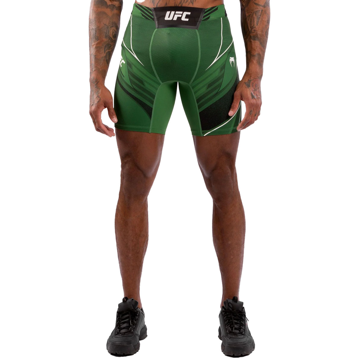 VENUM Compression Shorts, UFC Authentic Fight Night, Long Fit, grün