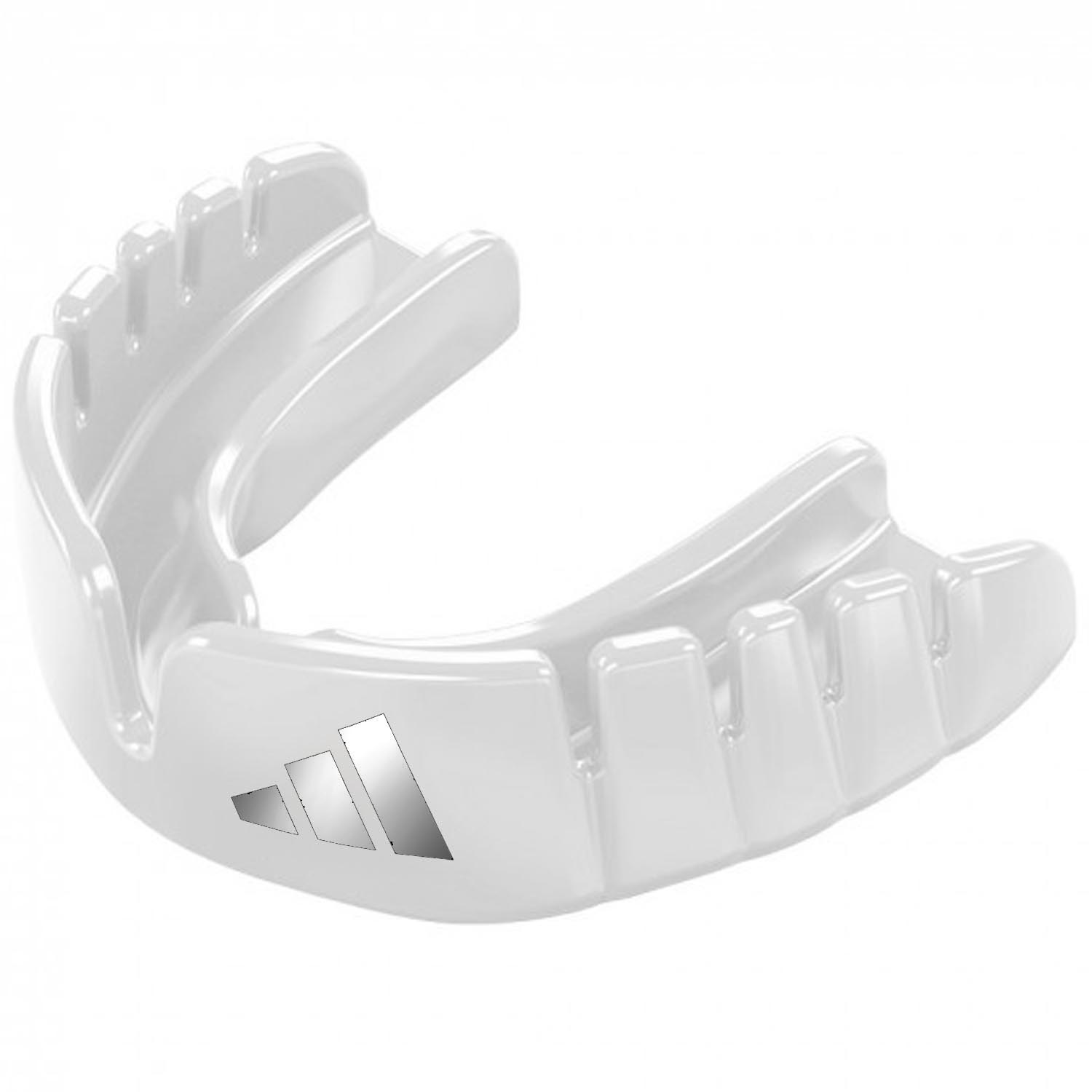 adidas Mouth Guard, Opro Gen4, Snap Fit Senior, white