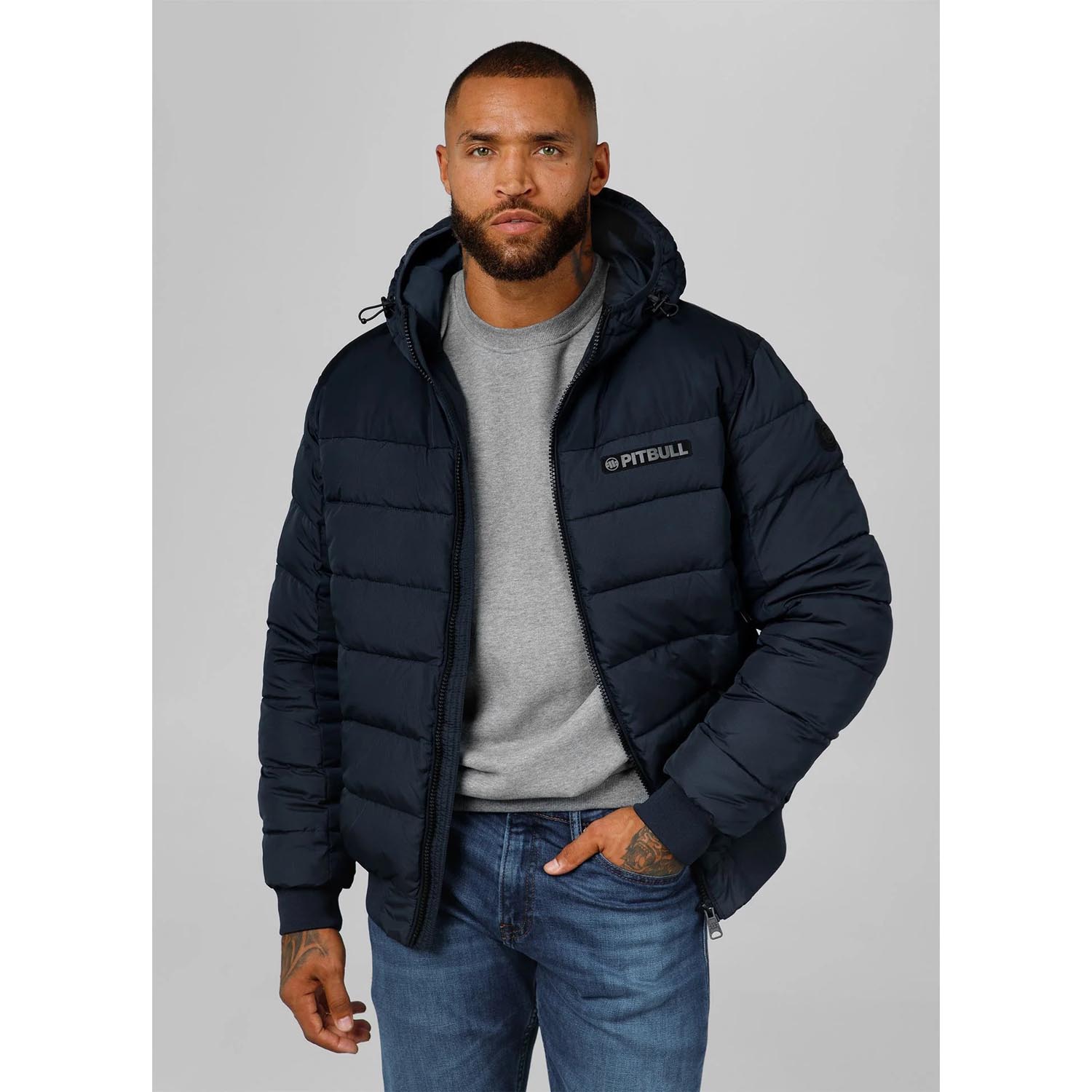 Pit Bull West Coast Jacket, Dillon, navy, XXXL