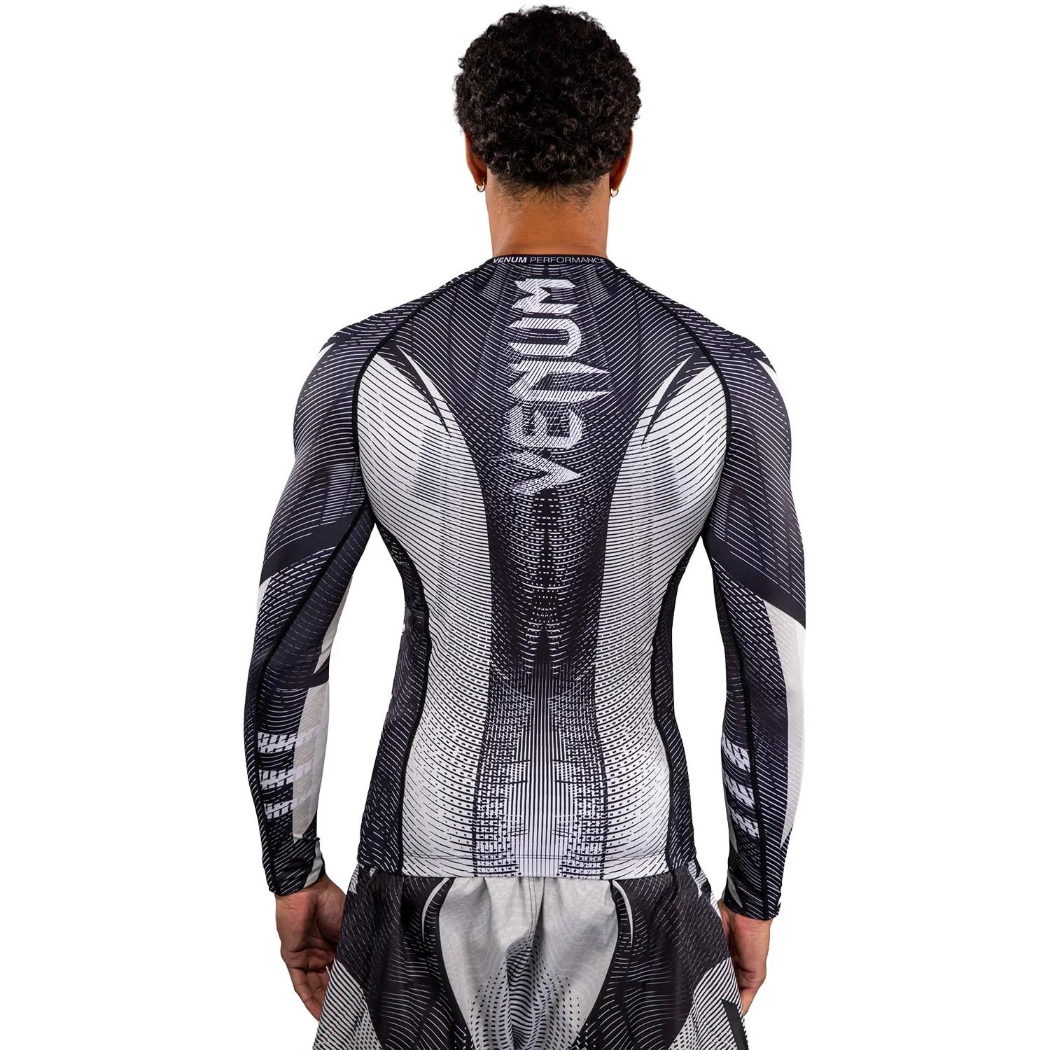 VENUM Rashguard, L/S, Galactic 3.0, white-black, S