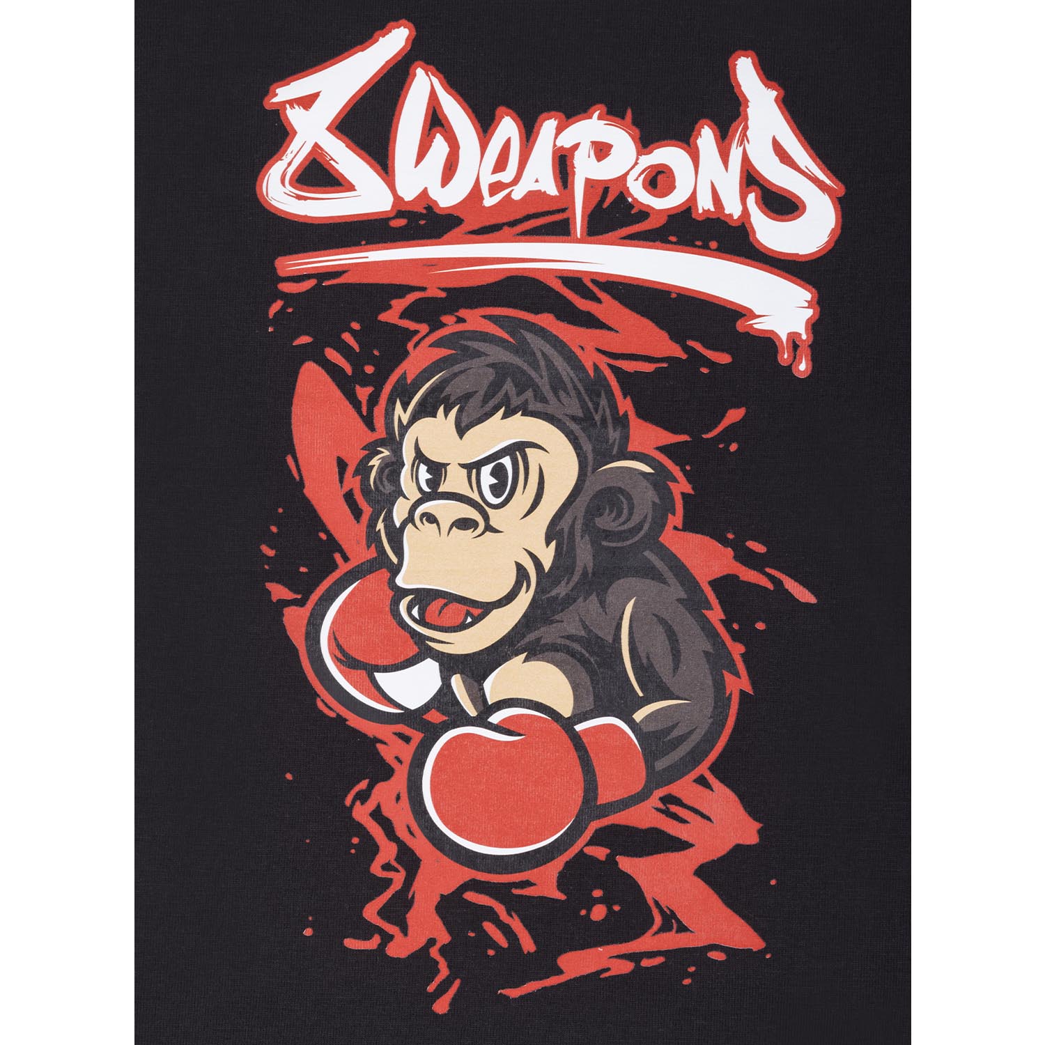 8 WEAPONS T-Shirt, Kids, Joe, black-red, 140
