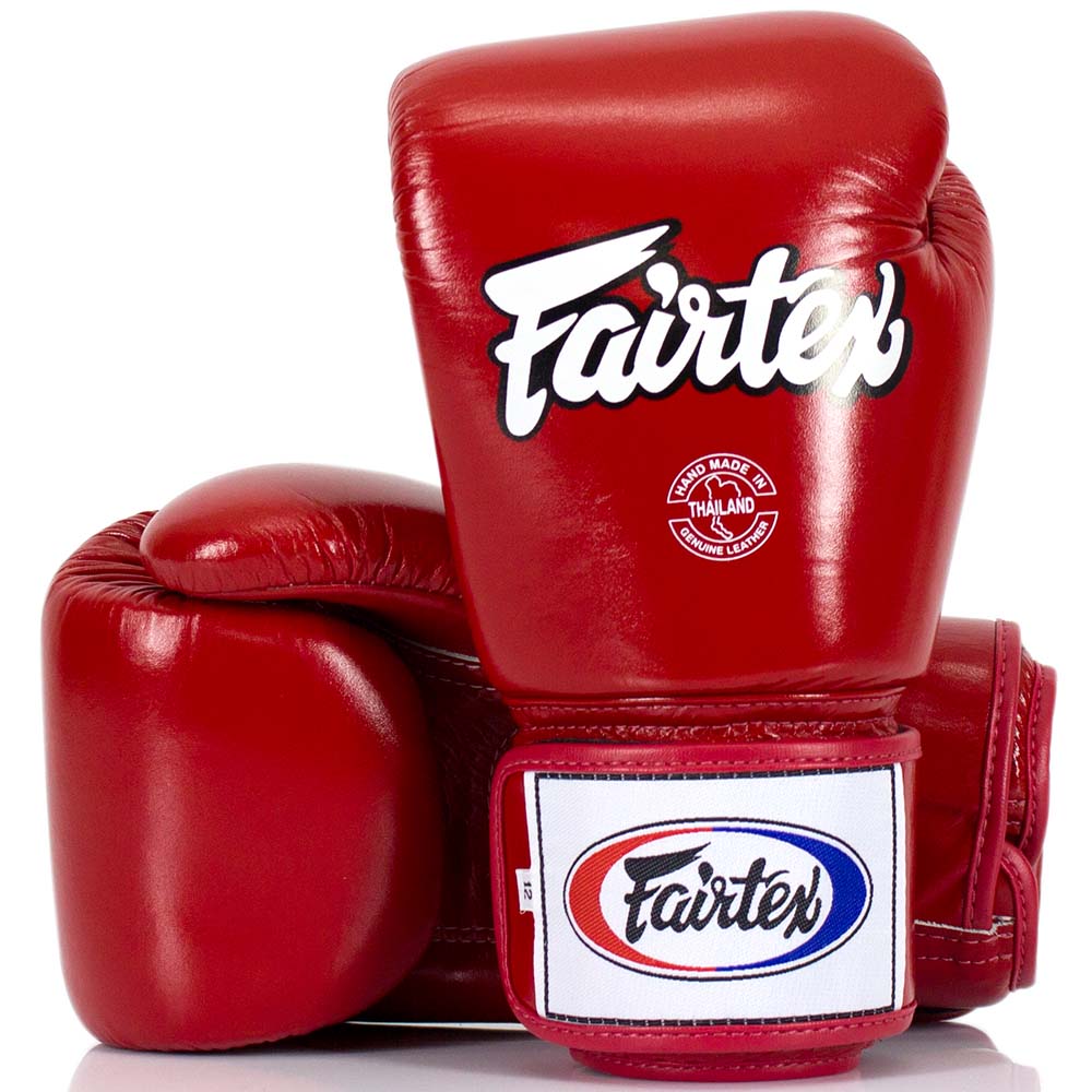 Fairtex Boxing Gloves, BGV1, red, 14 Oz
