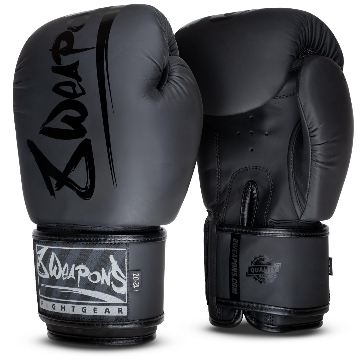 8 WEAPONS Boxing Gloves, Unlimited 2.0, black-black