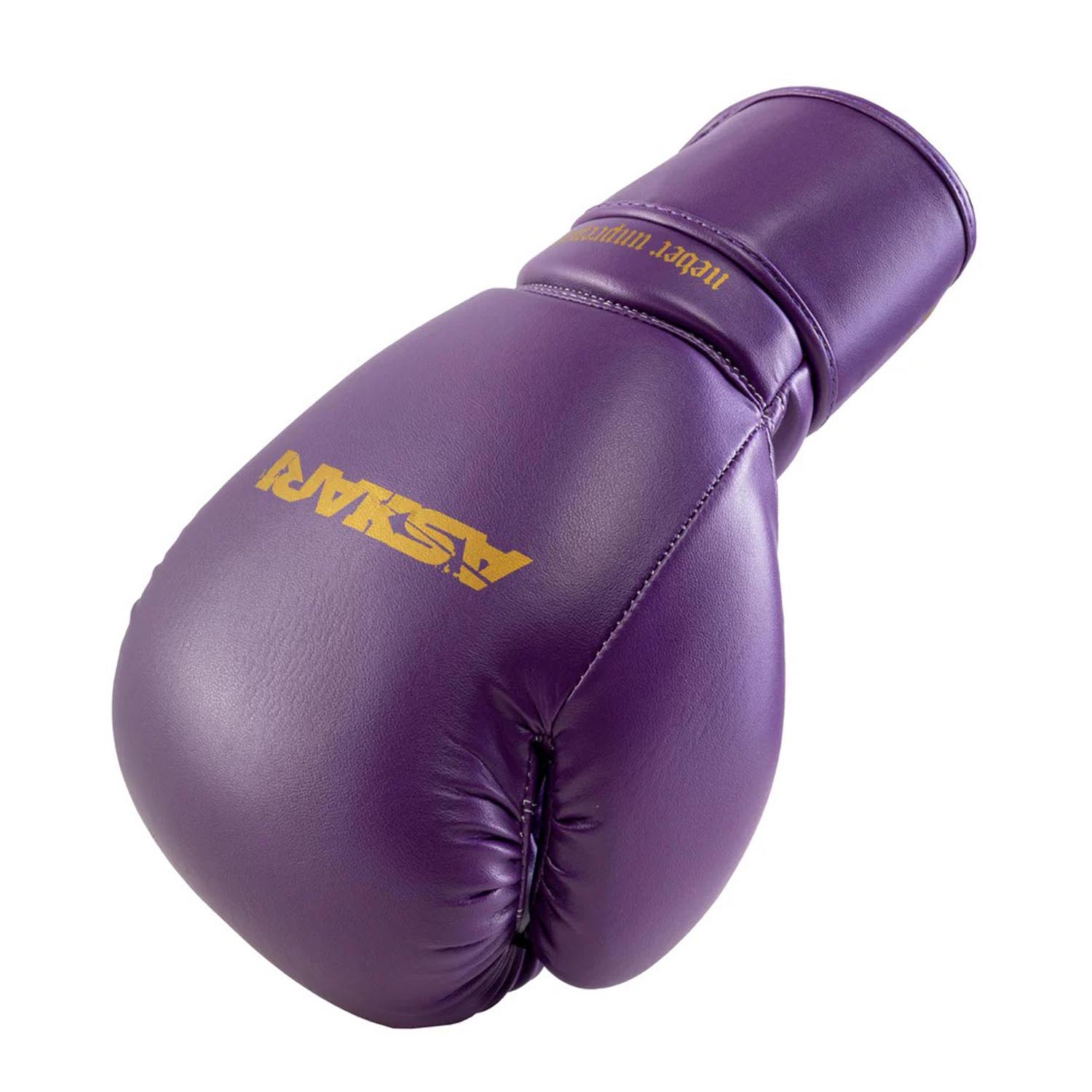 ASKARI Boxing Gloves, Nova, purple-gold, 12 Oz