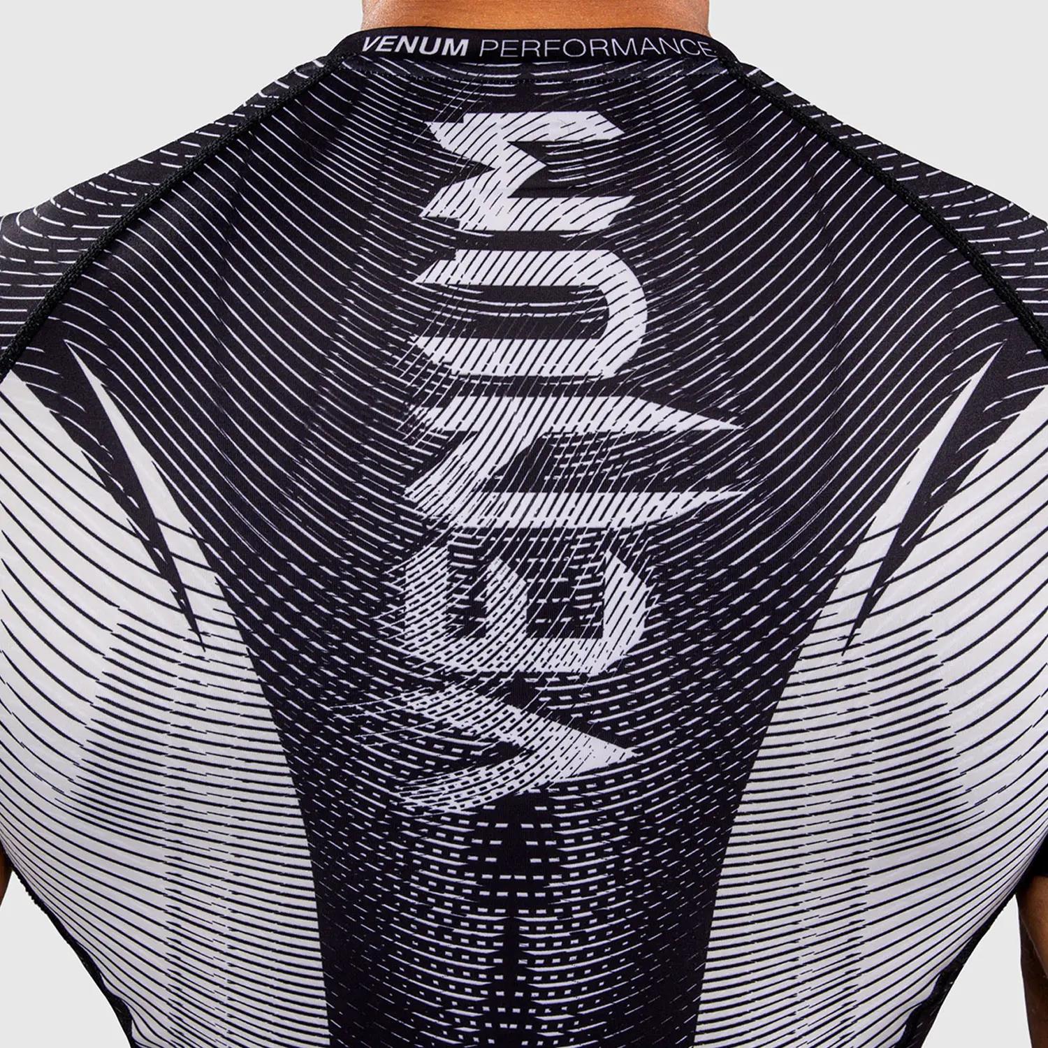 VENUM Rashguard, S/S, Galactic 3.0, white-black, S