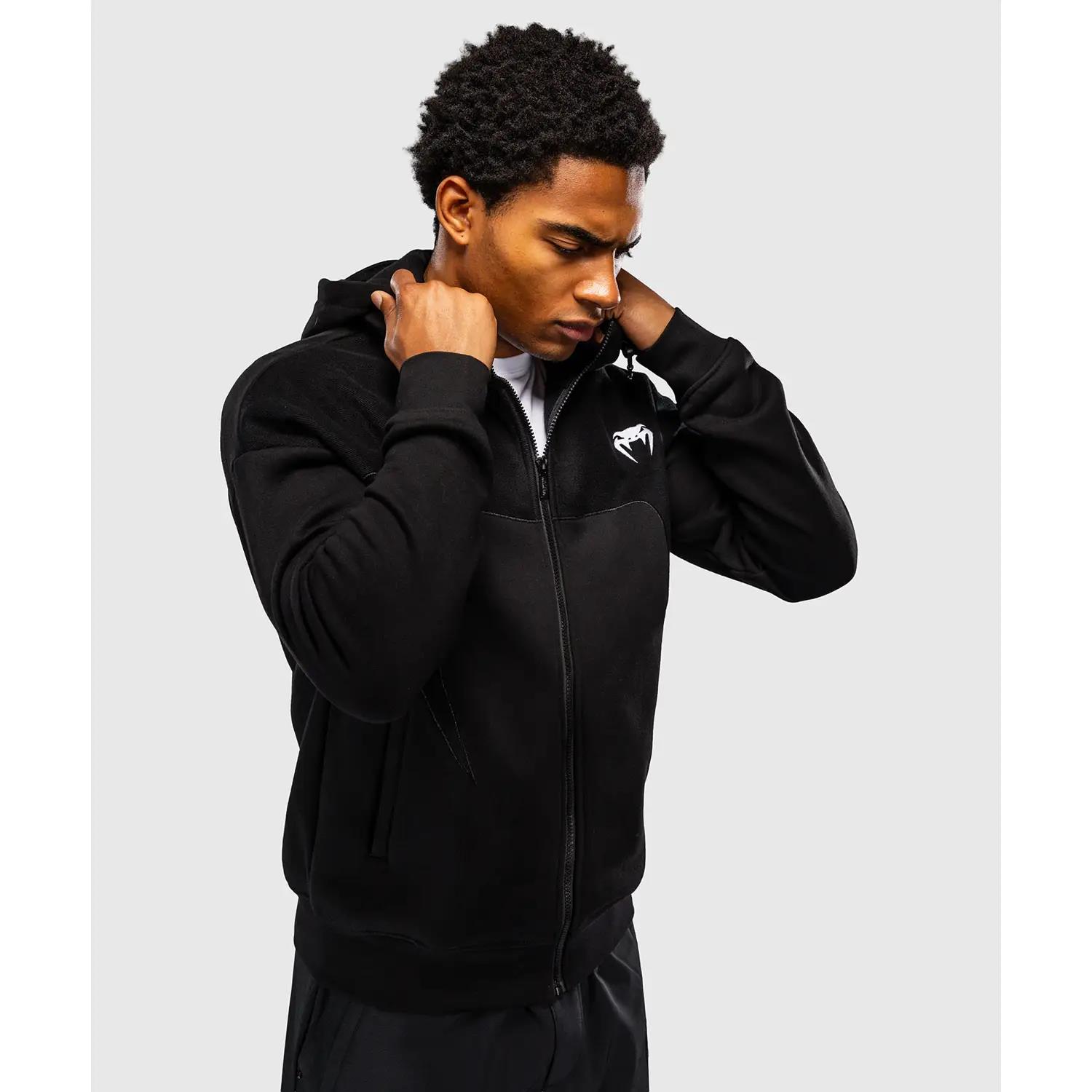 VENUM Zip Hoody, Attack, Fleece & Weave, black, S