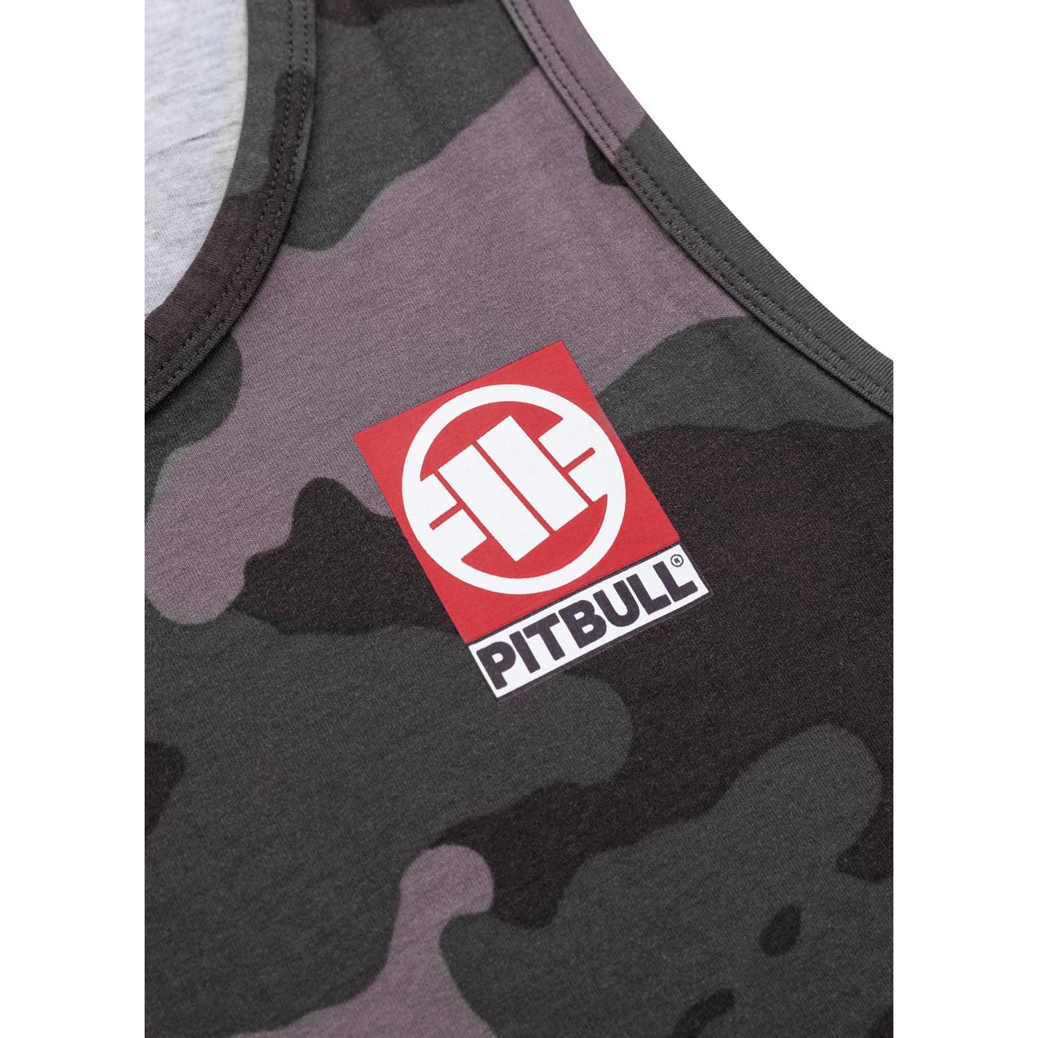 Pit Bull West Coast Tank Top, Small Hilltop, black-camo, XXXL
