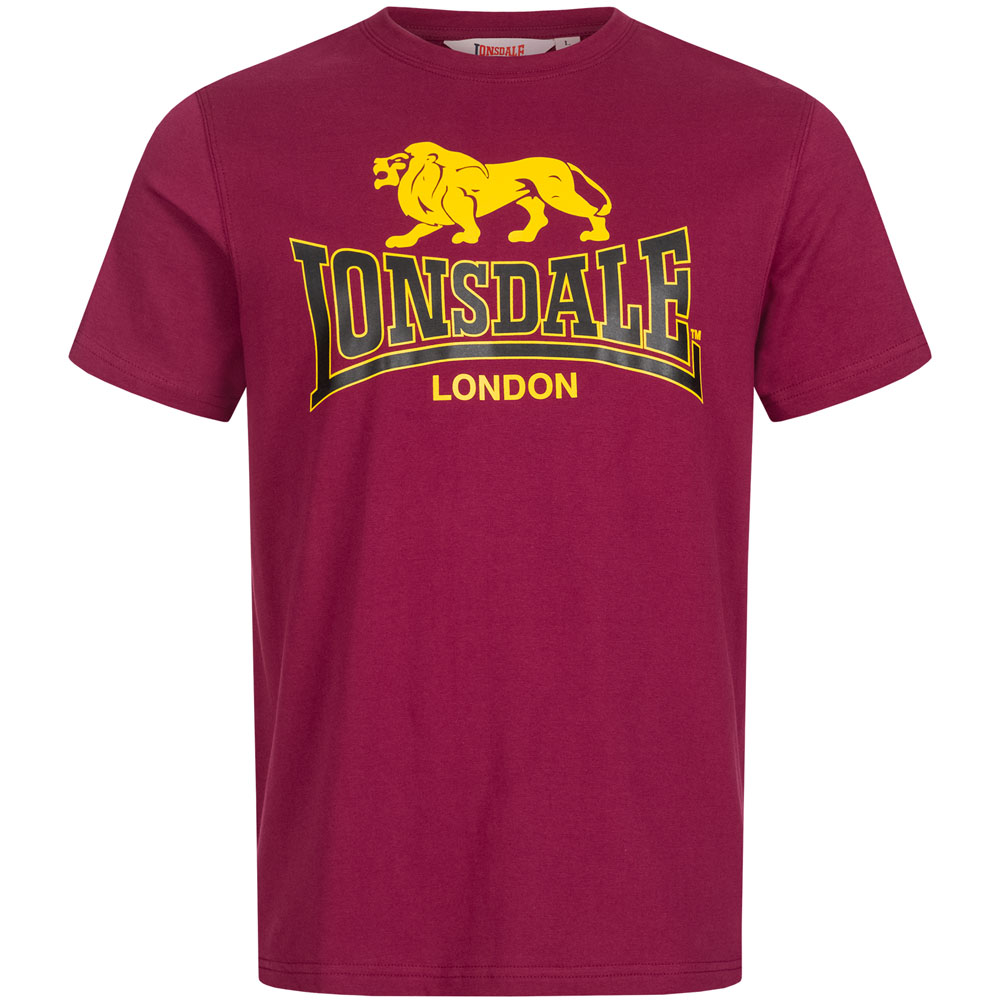 Lonsdale T-Shirt, Taverham, rot