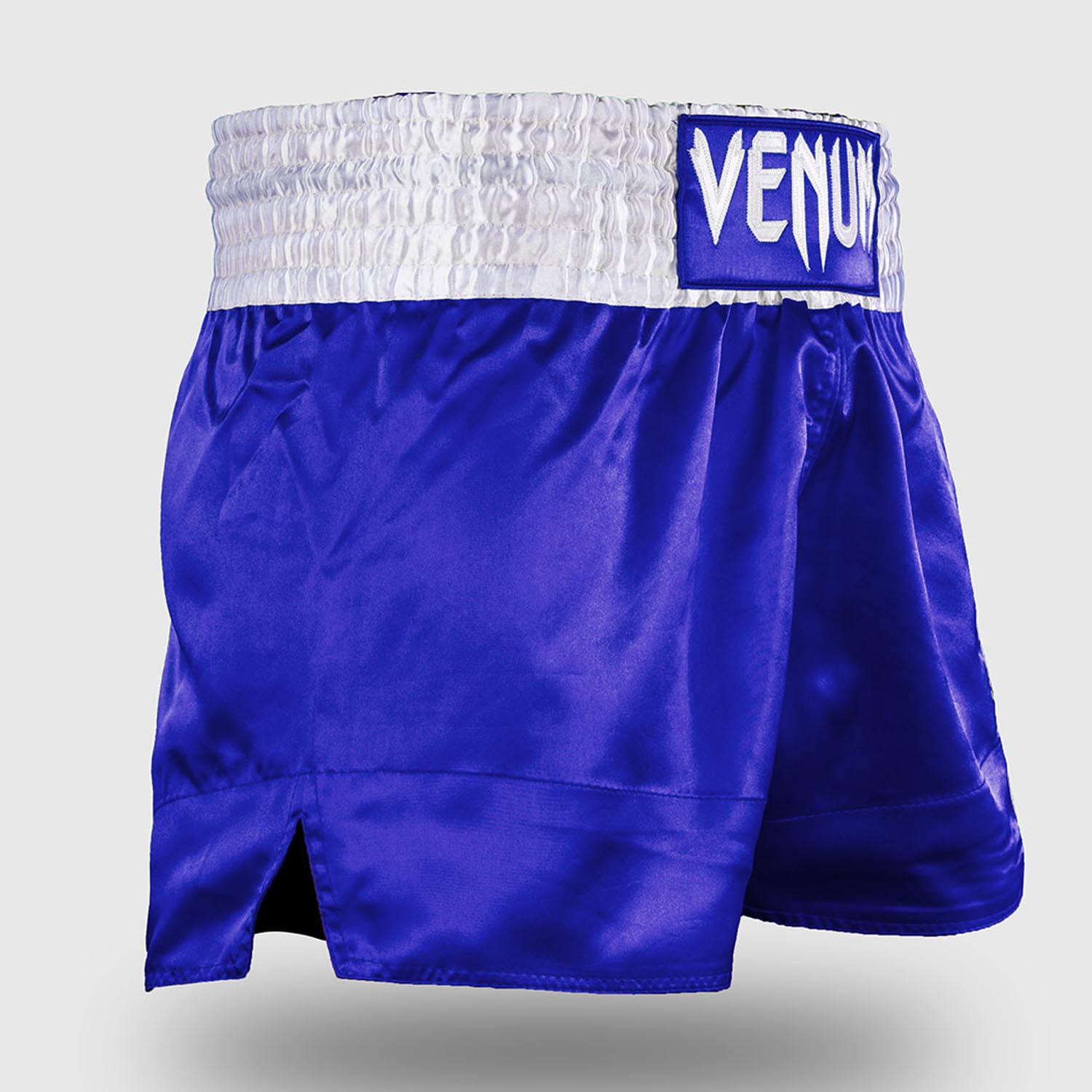 VENUM Muay Thai Shorts, Classic, blue-white, M