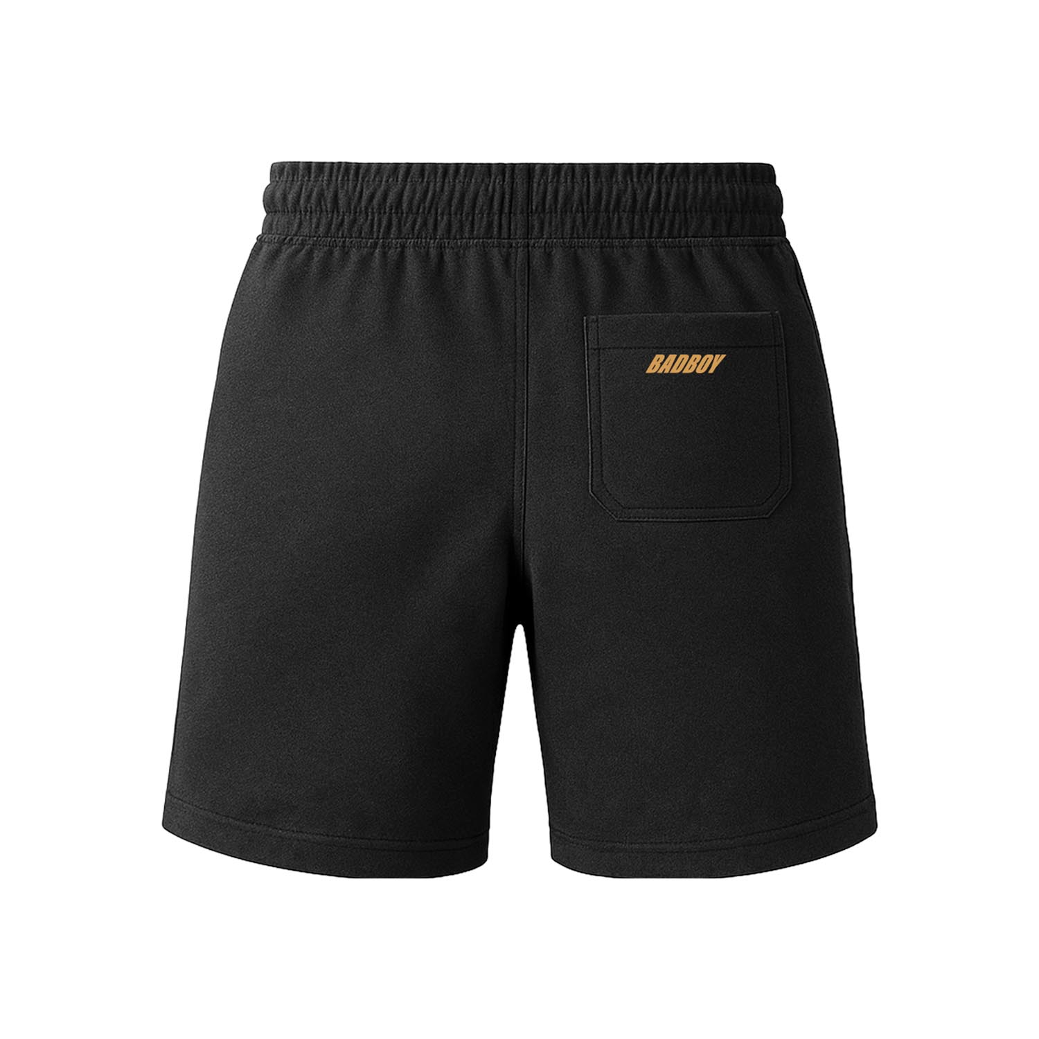 Bad Boy Shorts, Logo, black-gold, L