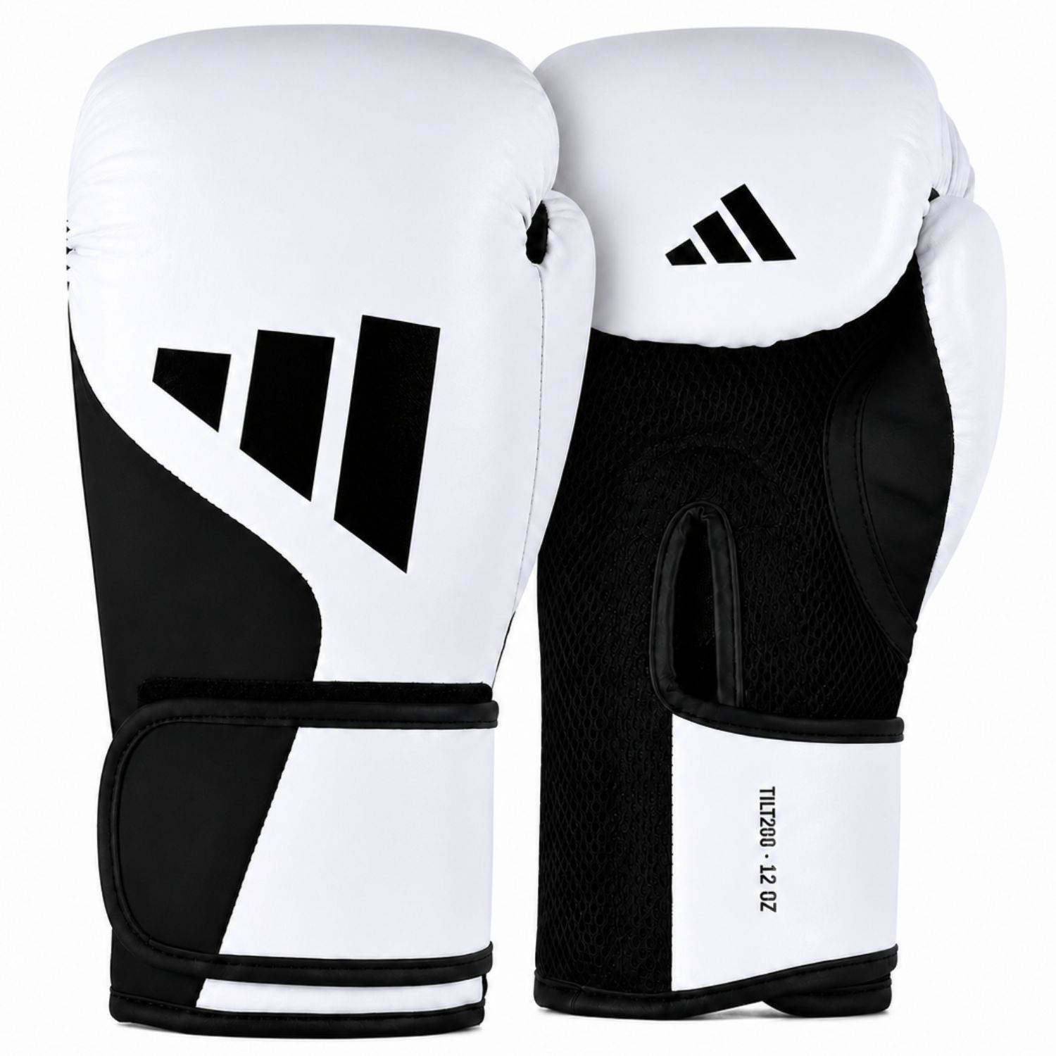 adidas Boxing Gloves, Speed Tilt 200, white-black