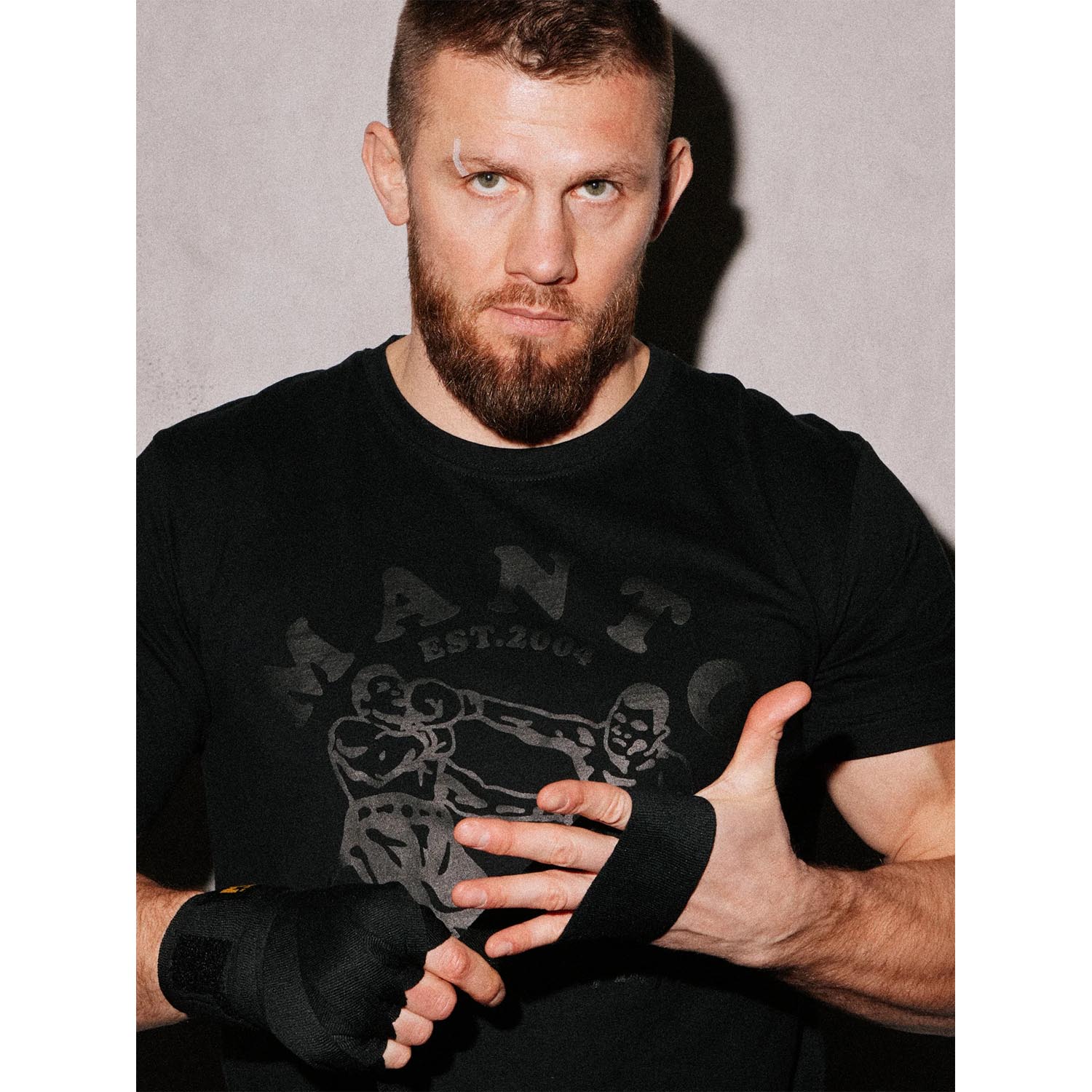 MANTO T-Shirt, Boxeo, black, M