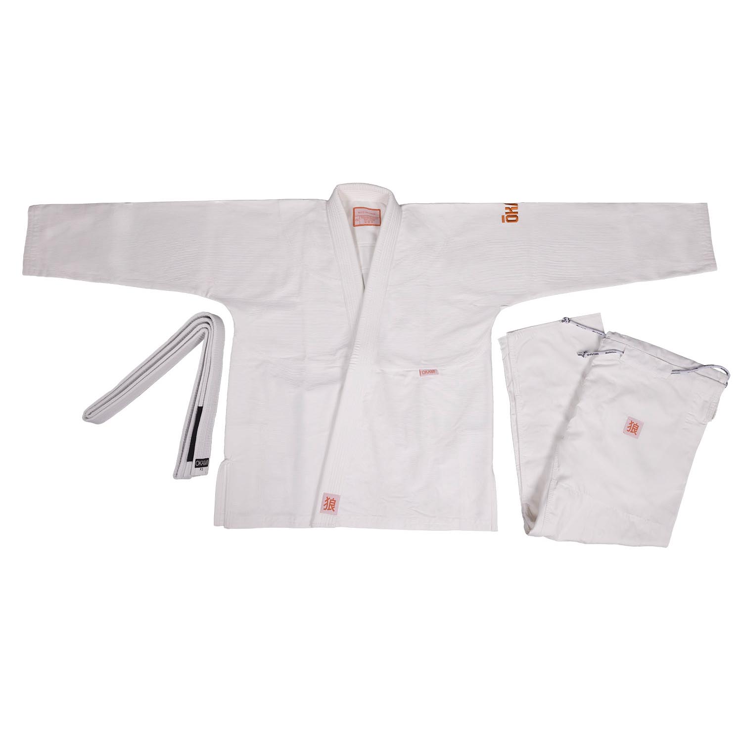 OKAMI BJJ GI, Women, Hajimari, white, F3