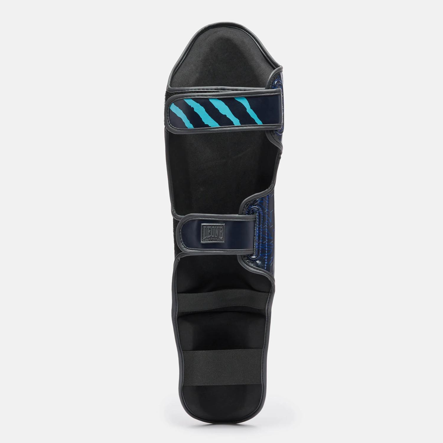 LEONE Shin Guard, Primal Instinct, blue, M