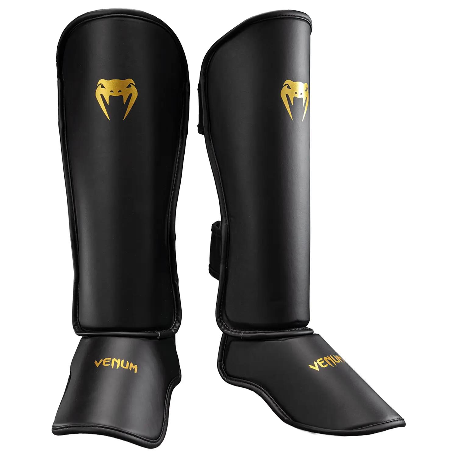 VENUM Shin Guard, Contender, 1.5, black-gold, M