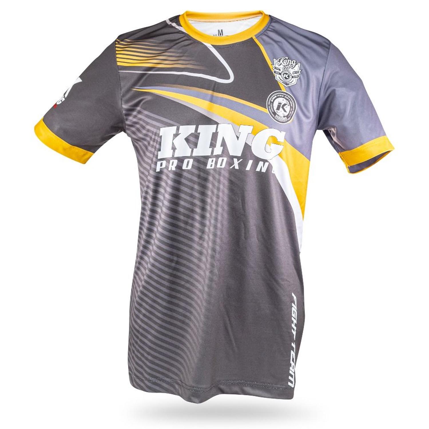 KING PRO BOXING T-Shirt, KPB Striker 1, schwarz-grau