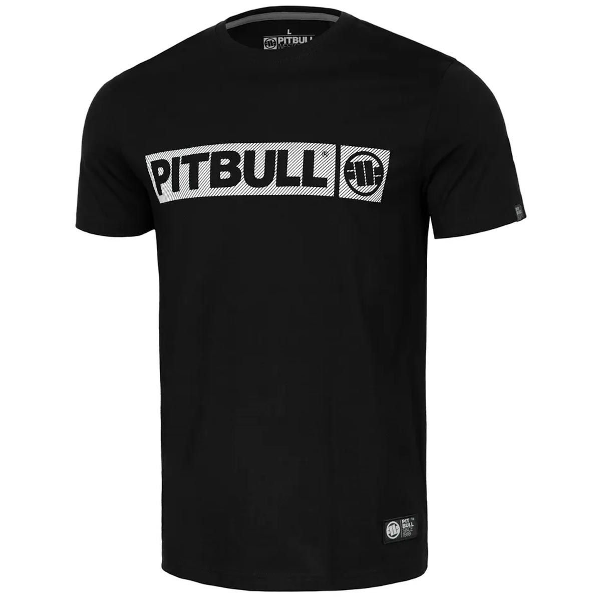 Pit Bull West Coast T-Shirt, Ultra Light Hilltop, schwarz