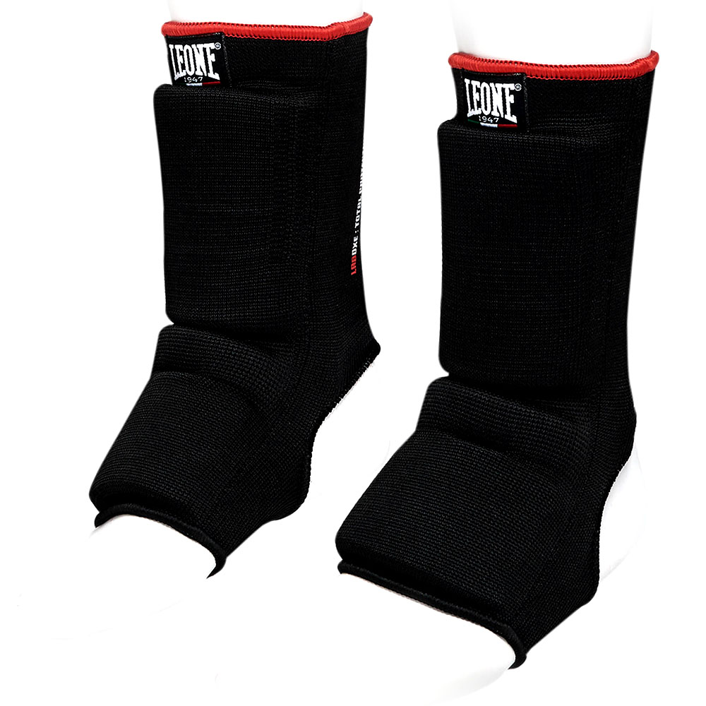 LEONE Ankle Guards, Padded, AB720, black