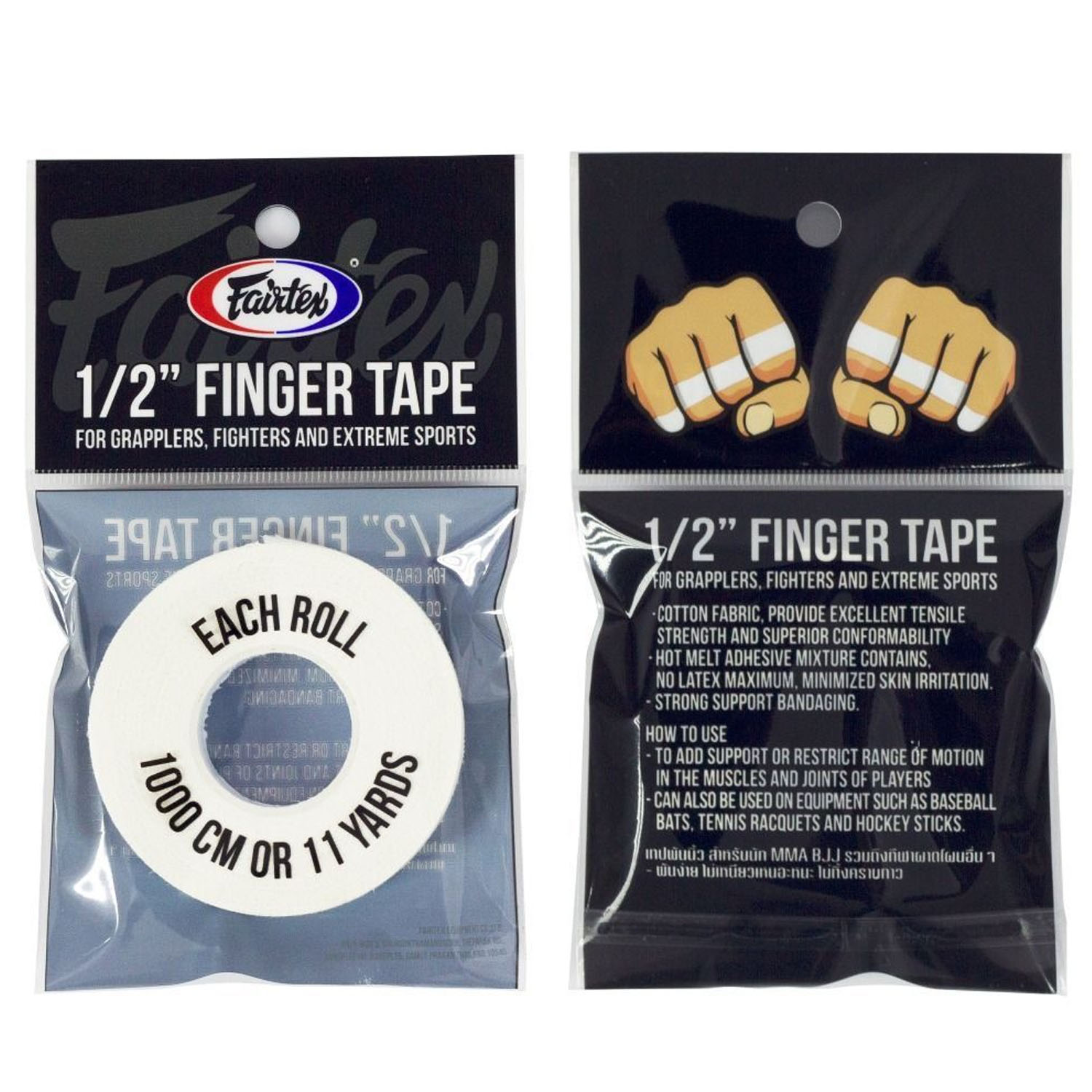 Fairtex Finger Tape, Tap 2, weiß