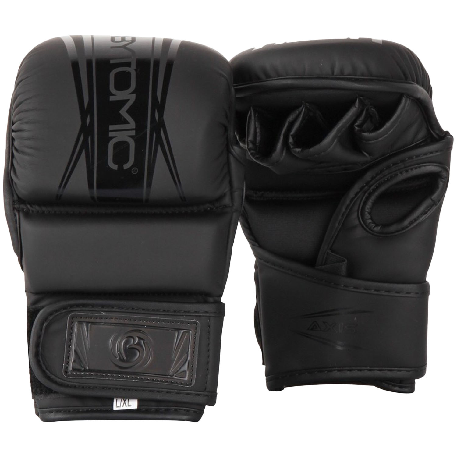 Bytomic MMA Sparring Boxhandschuhe, Axis V2, schwarz-schwarz