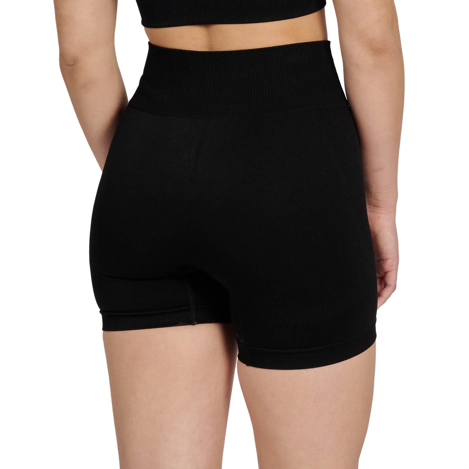 LEONE Compression Shorts, Women, Logo, black-white, XS