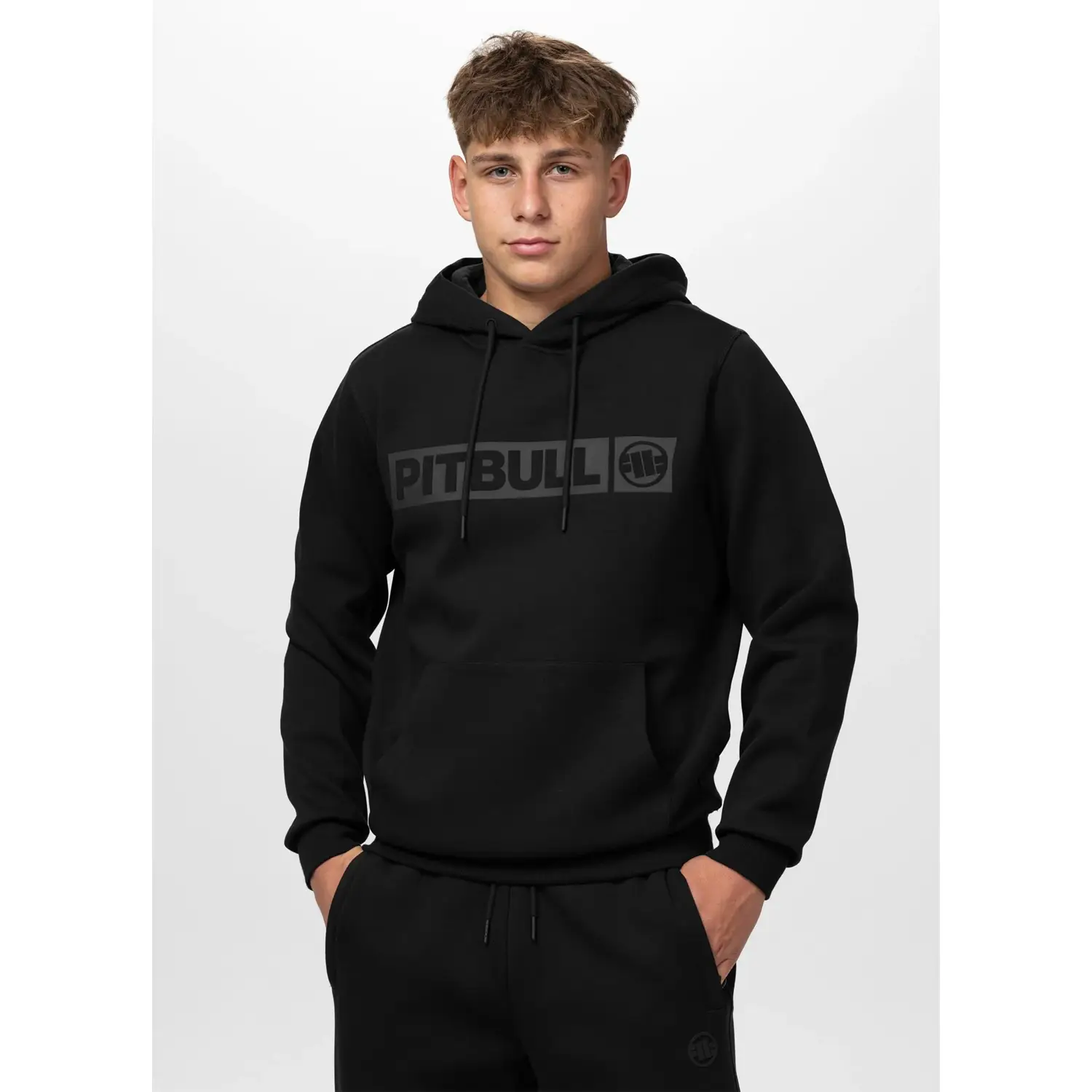 Pit Bull West Coast Hoody, Charger, black