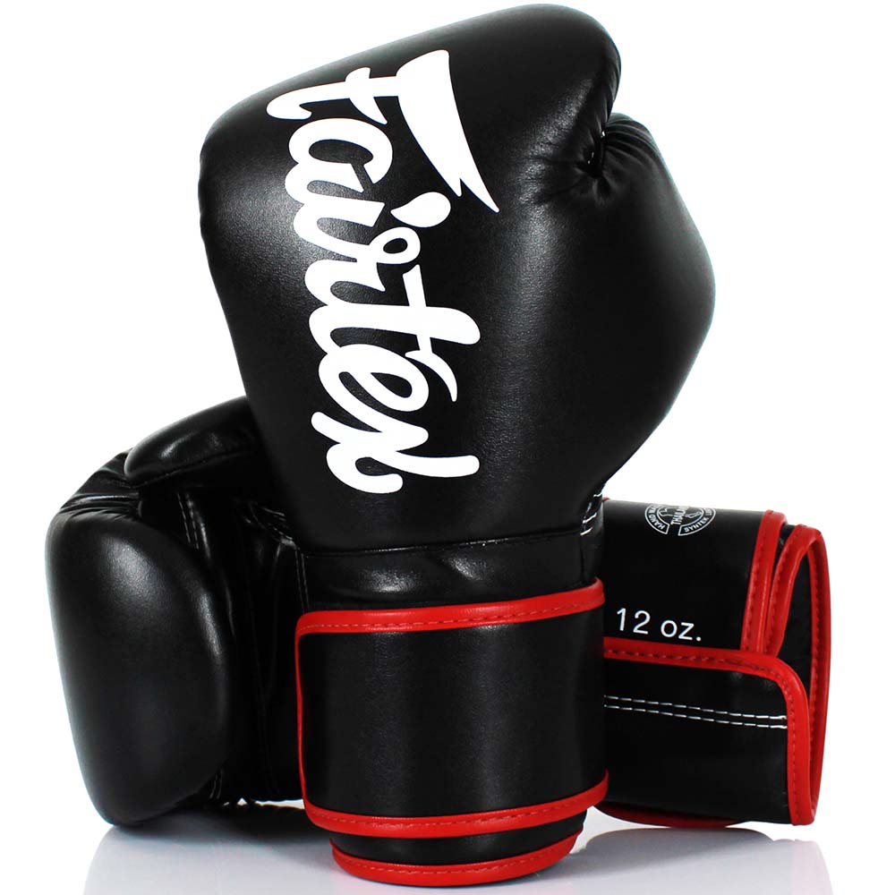 Fairtex Boxing Gloves, BGV14, Micro Fiber, black, 10 Oz