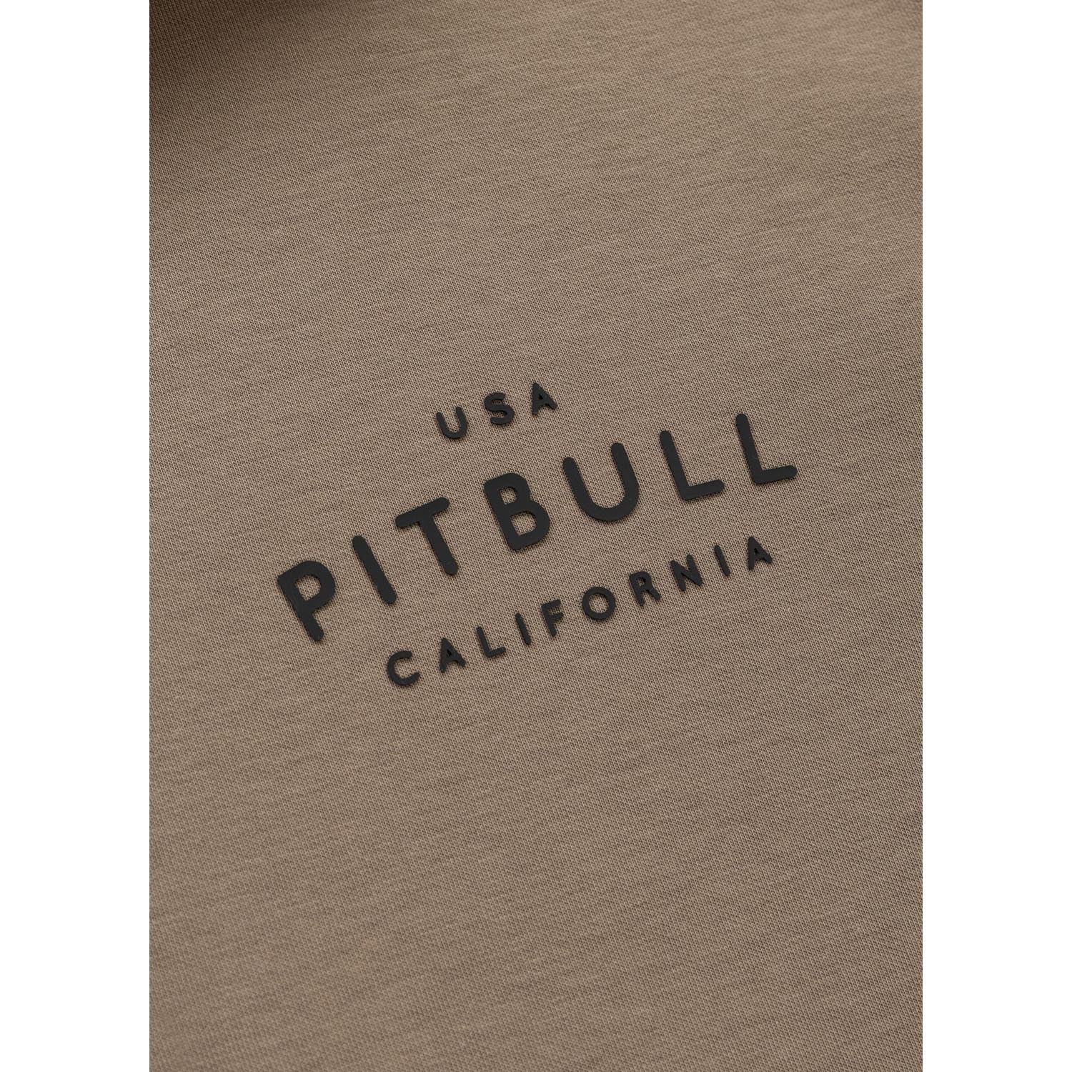 Pit Bull West Coast Sweat Jacket, Sampson, light brown, M