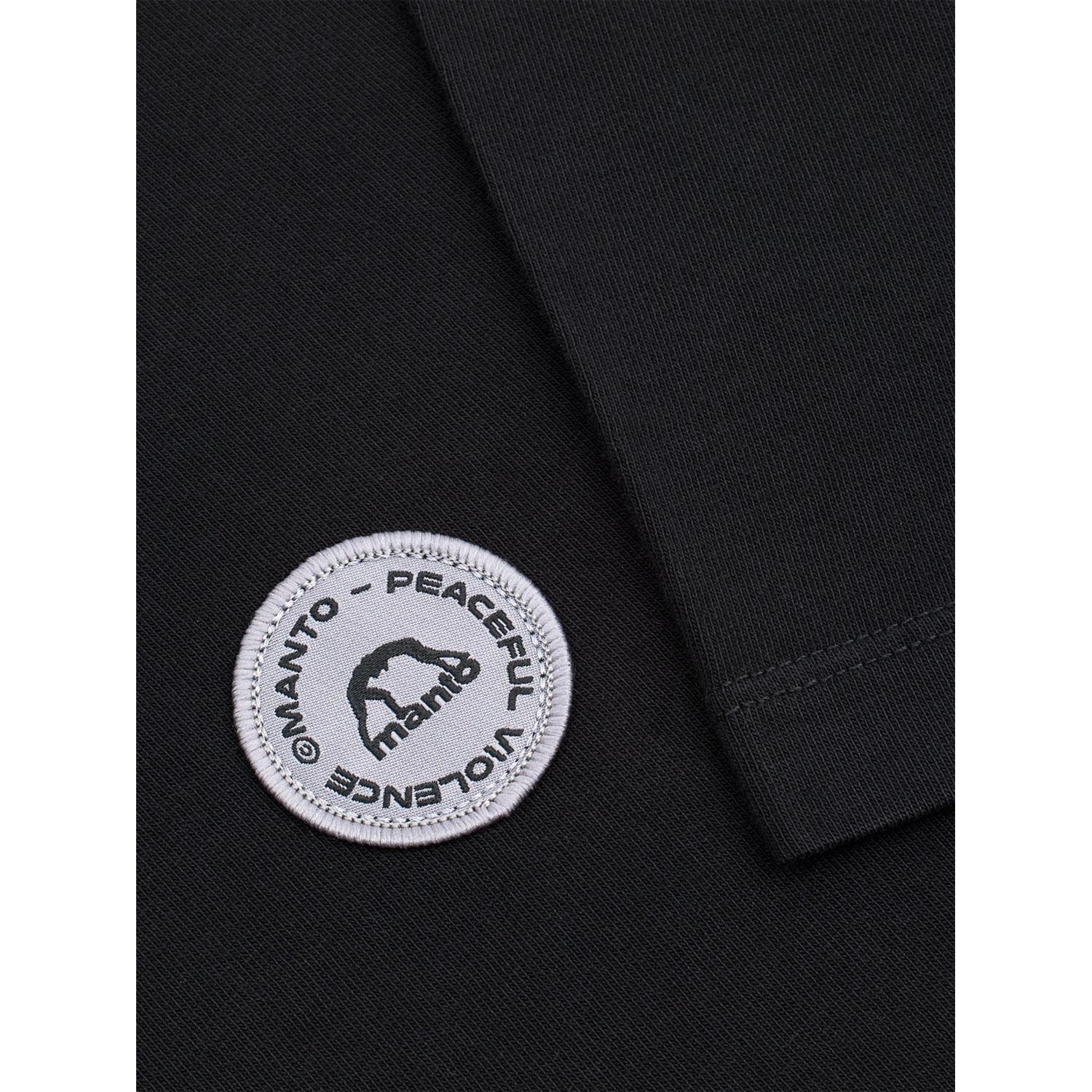 MANTO T-Shirt, Circle, black, S