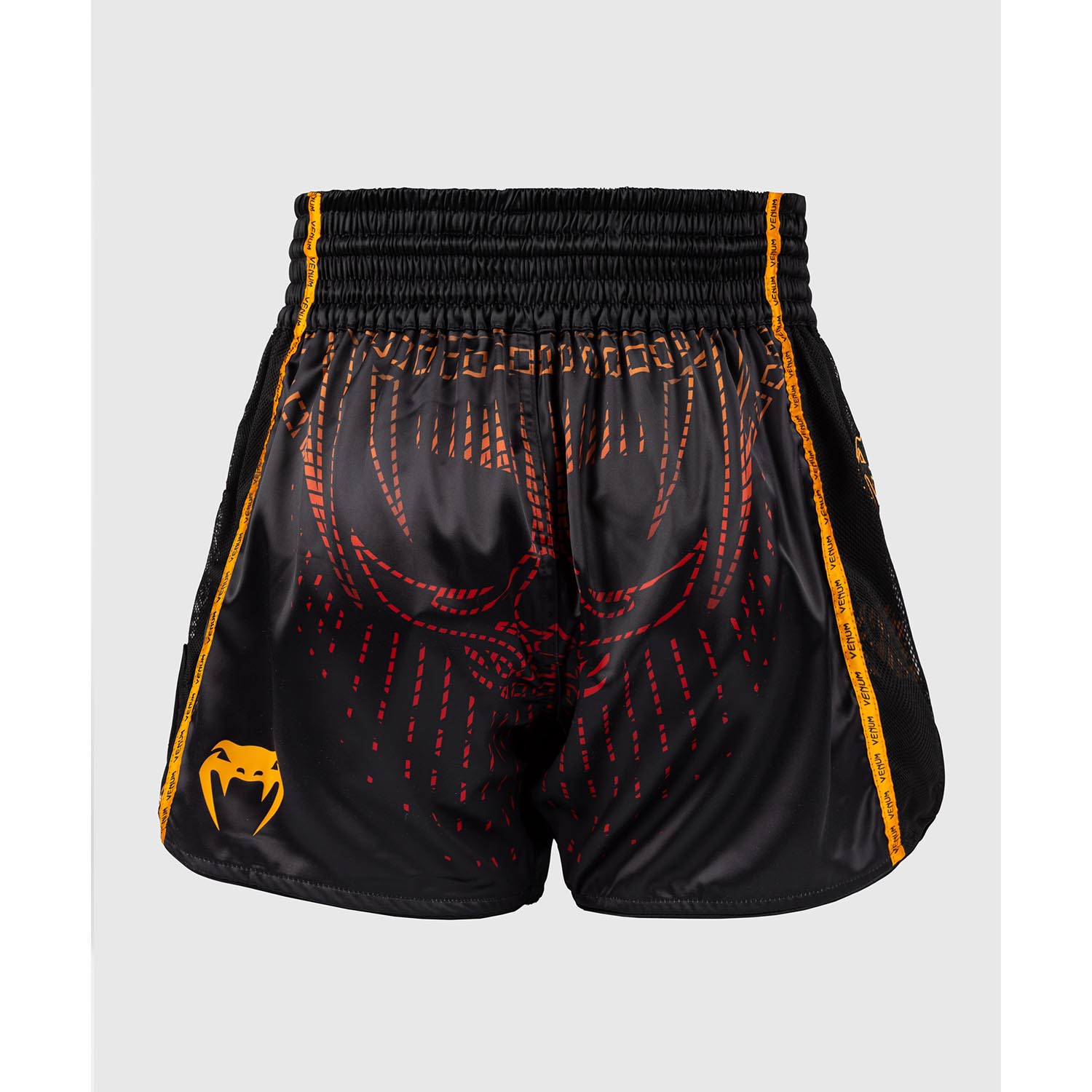 VENUM Muay Thai Shorts, Quetzel Fury, black-red, XXL