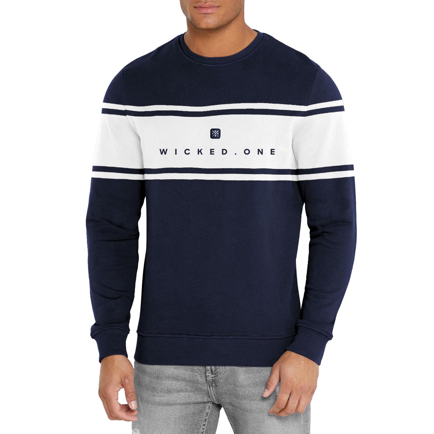 Wicked One Pullover, Realness, navy, S
