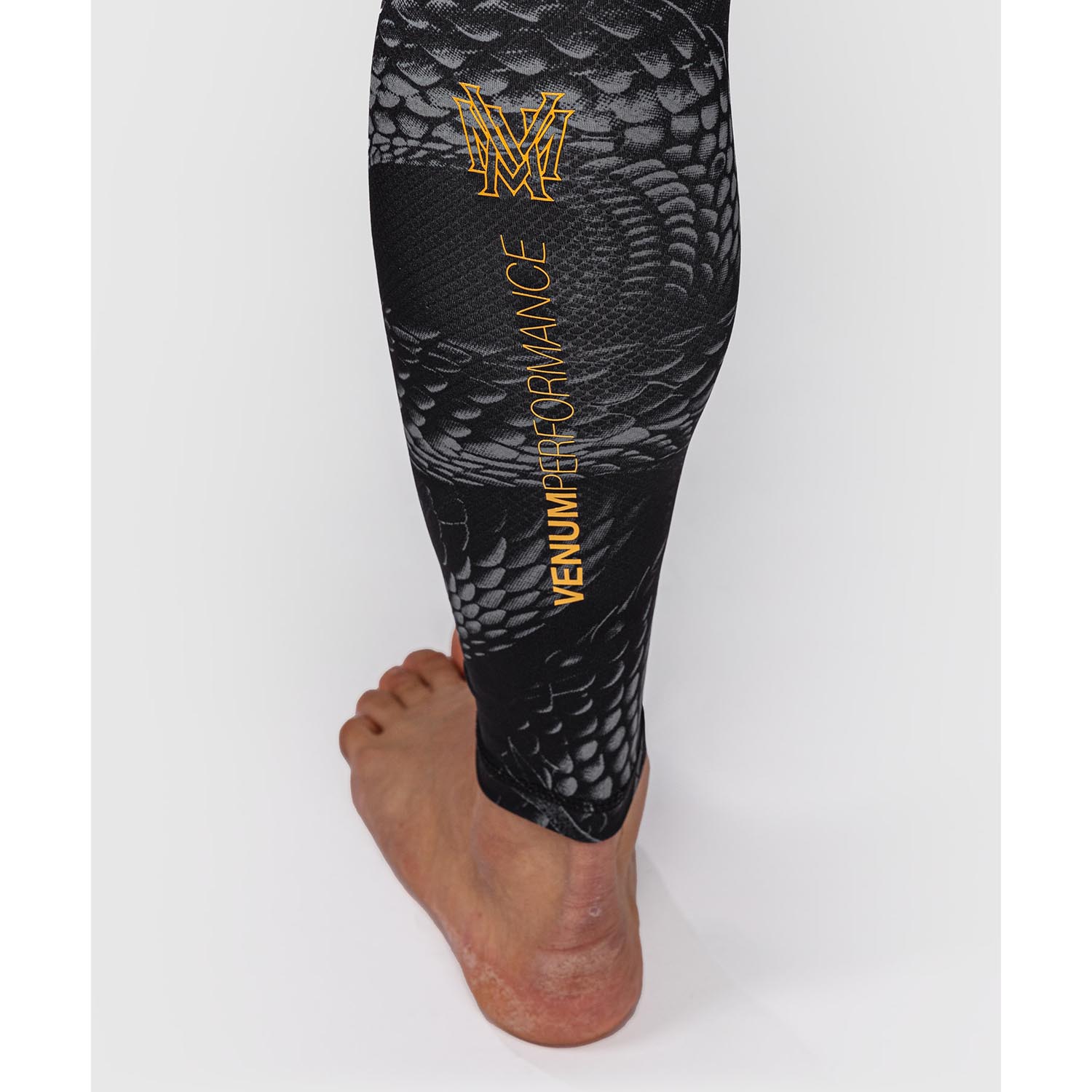 VENUM Compression Pants, Matupa, black-grey-gold, XXL