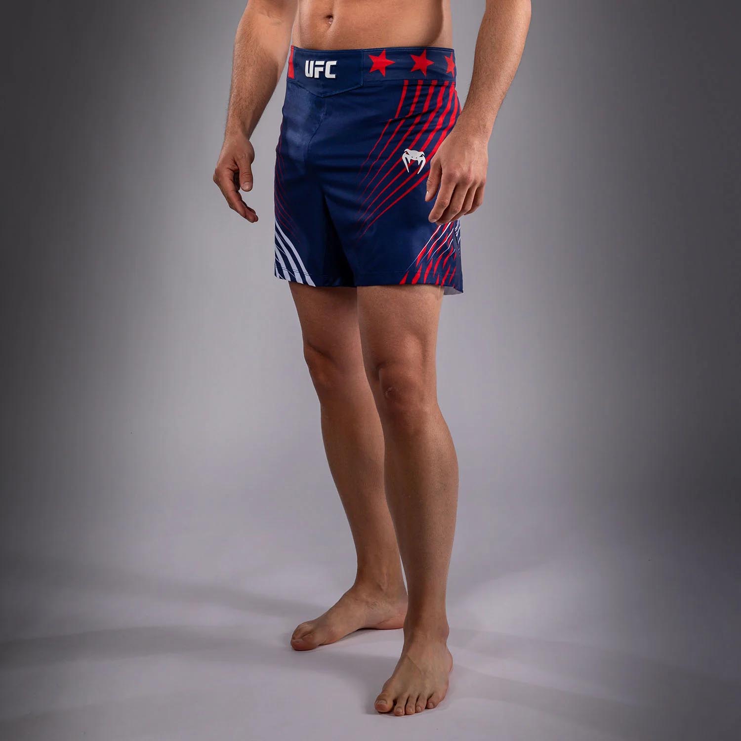 VENUM MMA Fight Shorts, UFC Freedom 250, blue-white-red, XXL