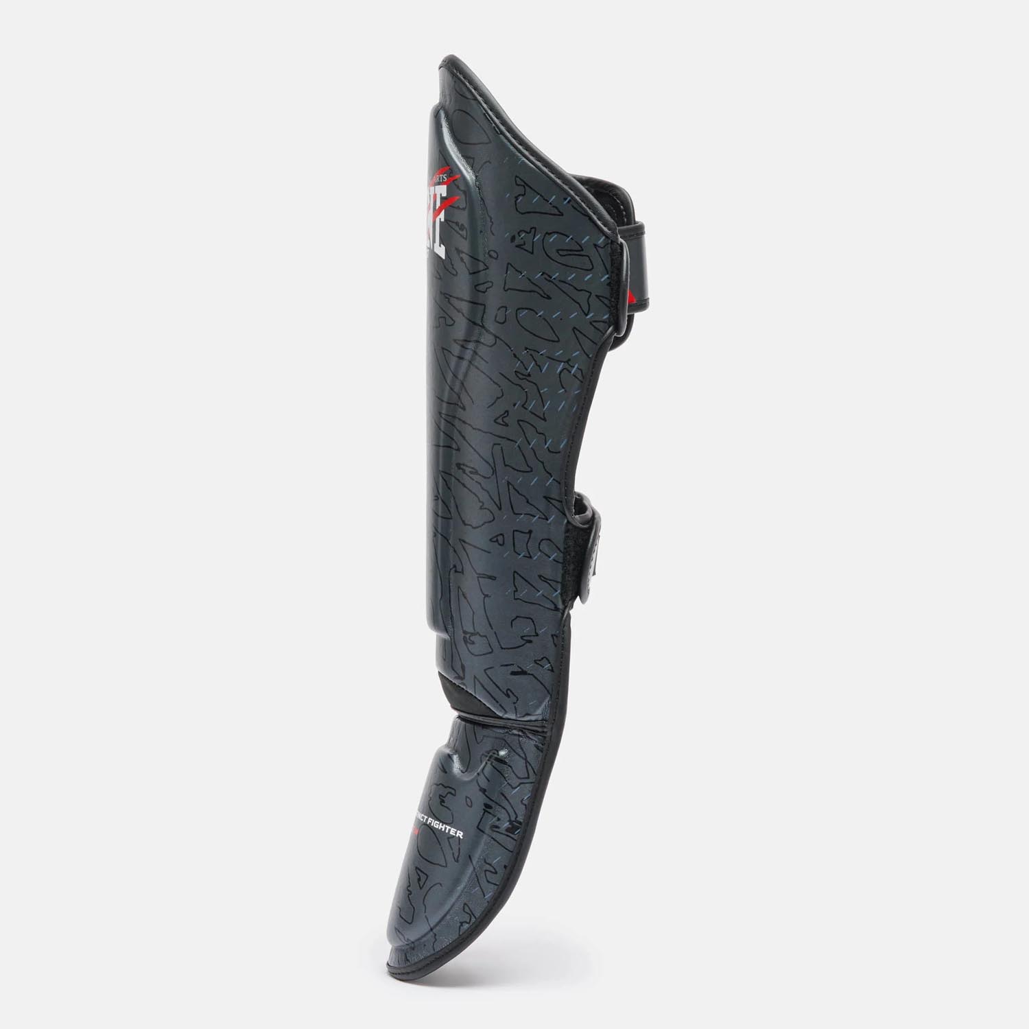 LEONE Shin Guard, Primal Instinct, black, M