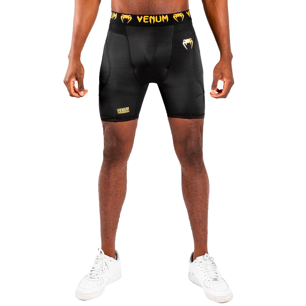 VENUM Compression Shorts, G-Fit, schwarz-gold