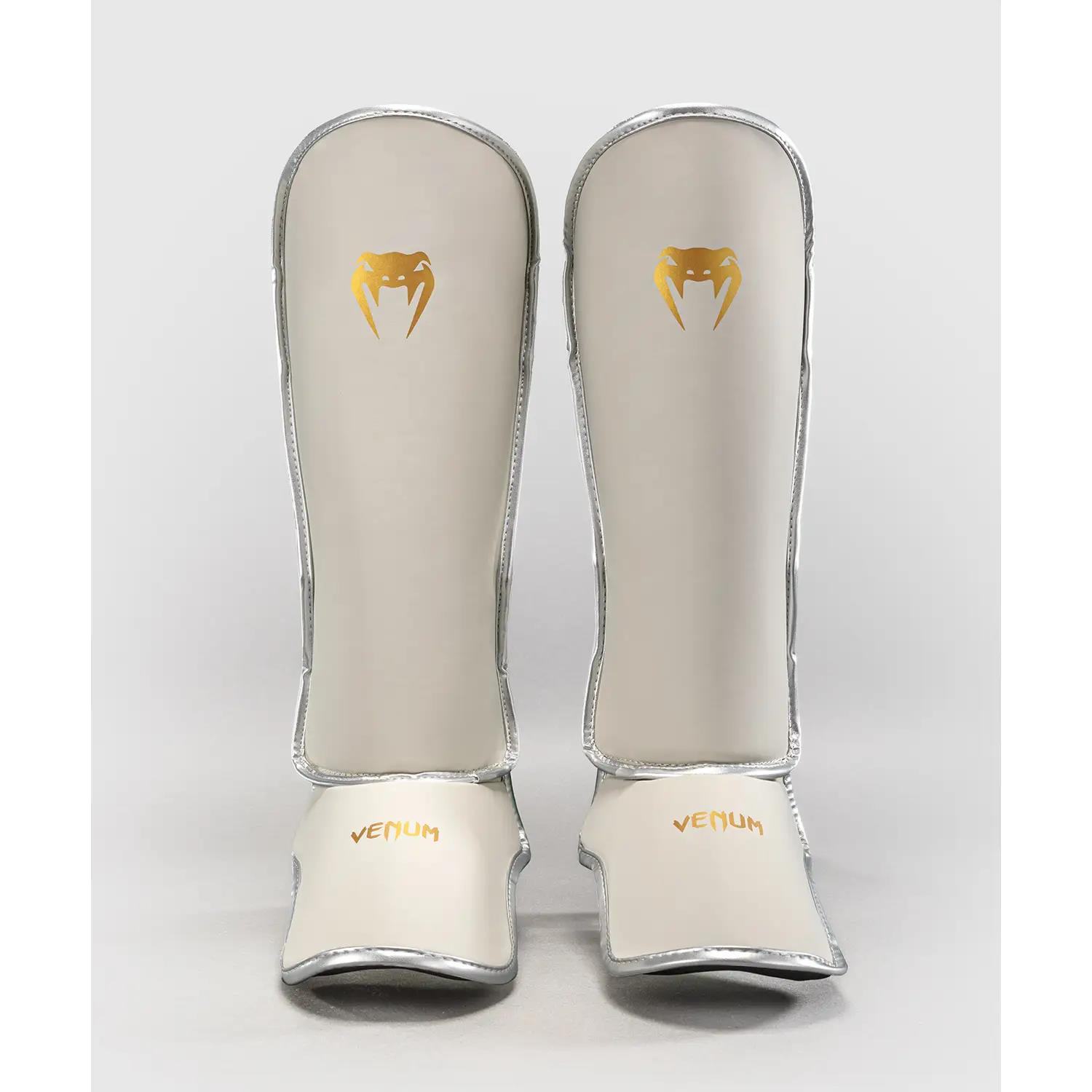 VENUM Shin Guard, Contender, 1.5, ivory-gold, XL