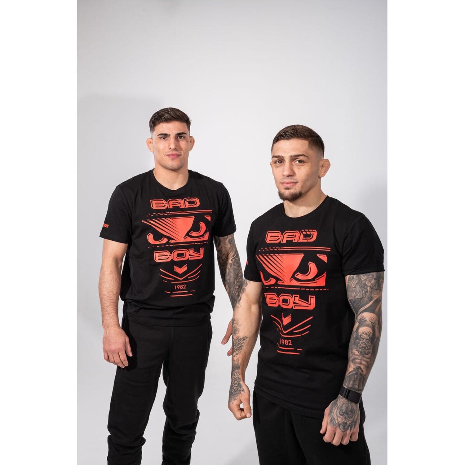 Bad Boy T-Shirt, Fight, black-red, XXL