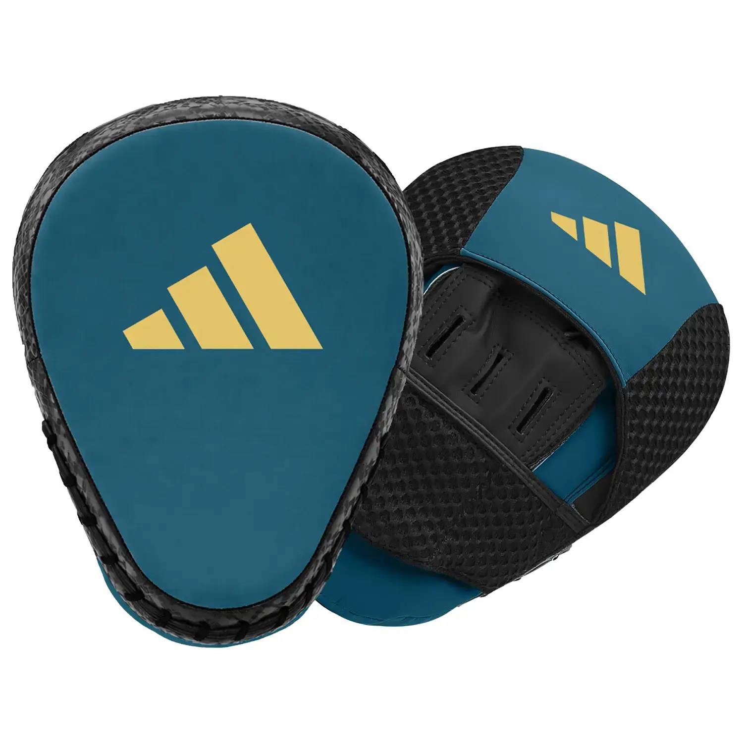 adidas Focus Mitts Power 50, petrol-gold