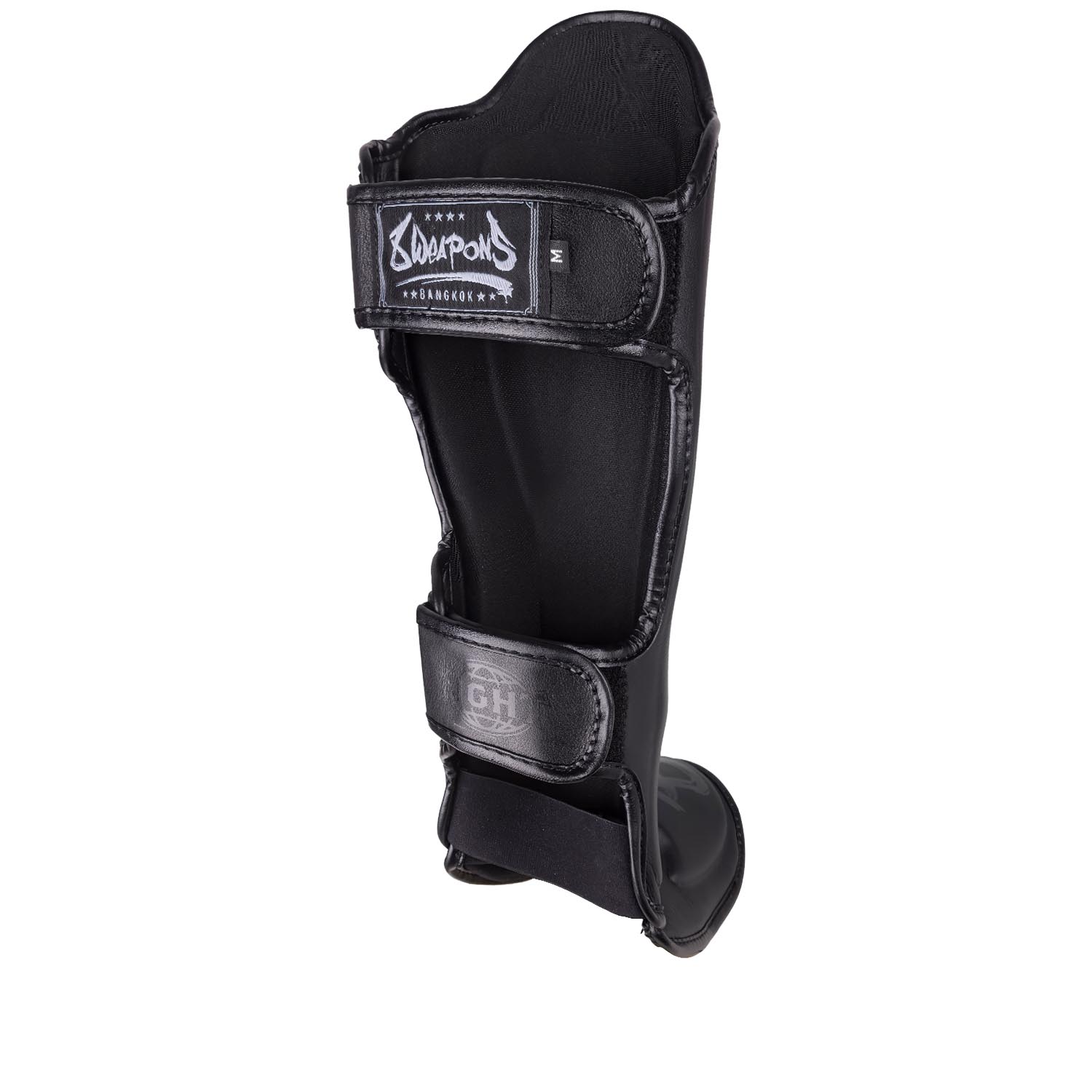 8 WEAPONS Shin Guards, Bangkok, black-black, XL