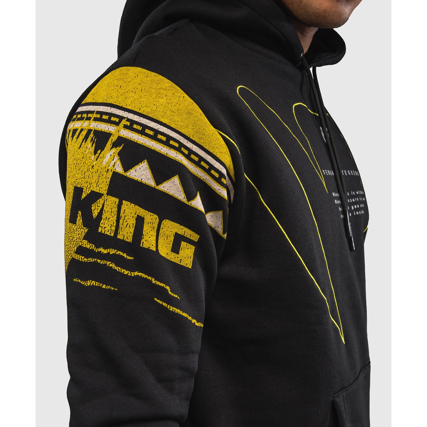 VENUM Hoody, Tekken 8, King, black-yellow, S