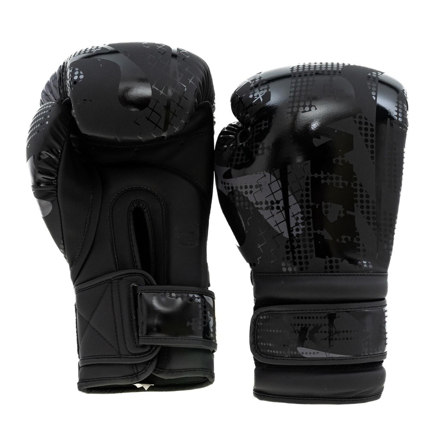 KING PRO BOXING Boxing Gloves, Shogun 1, black-black, 16 Oz