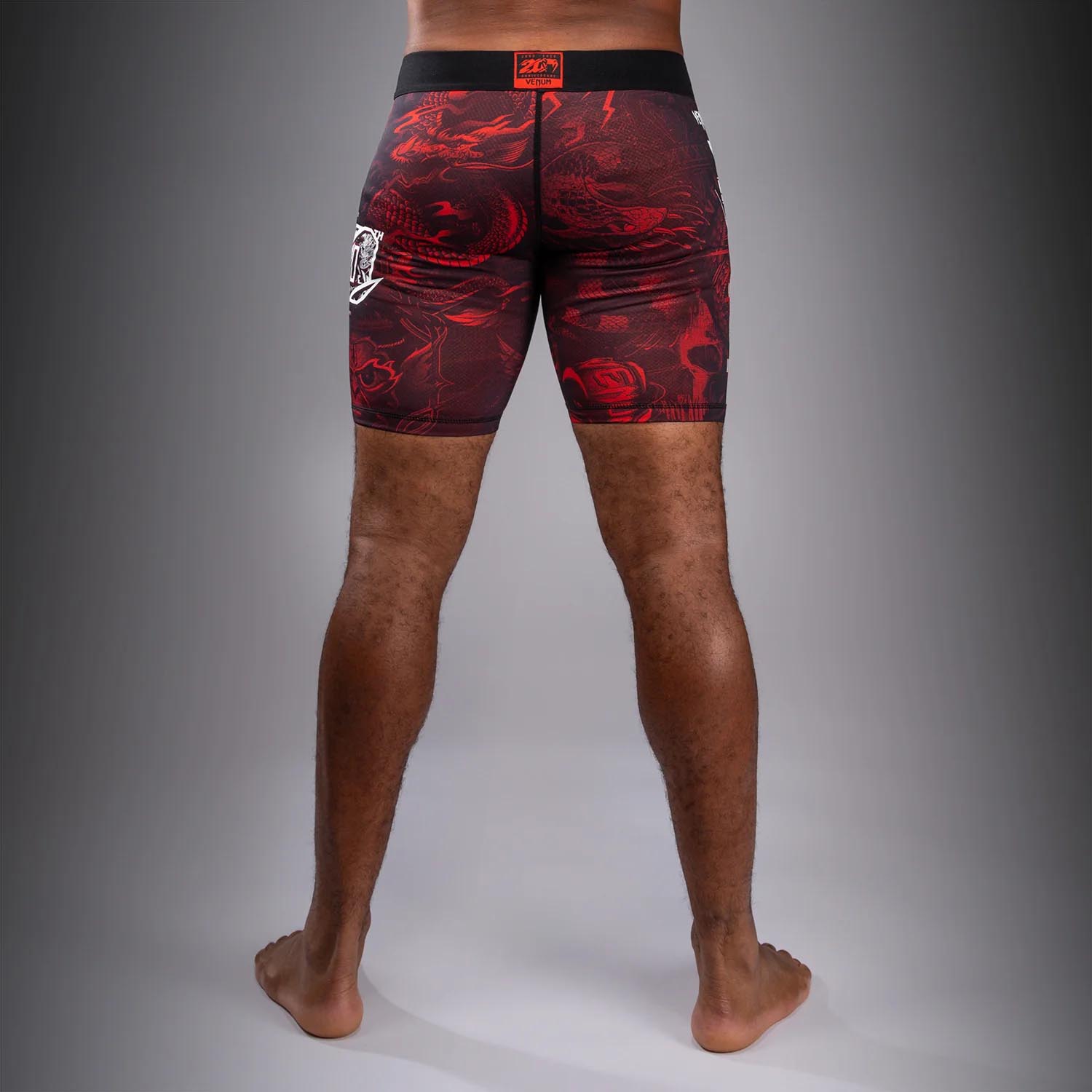 VENUM Compression Shorts, 20Th Anniversary, black-red, XXL