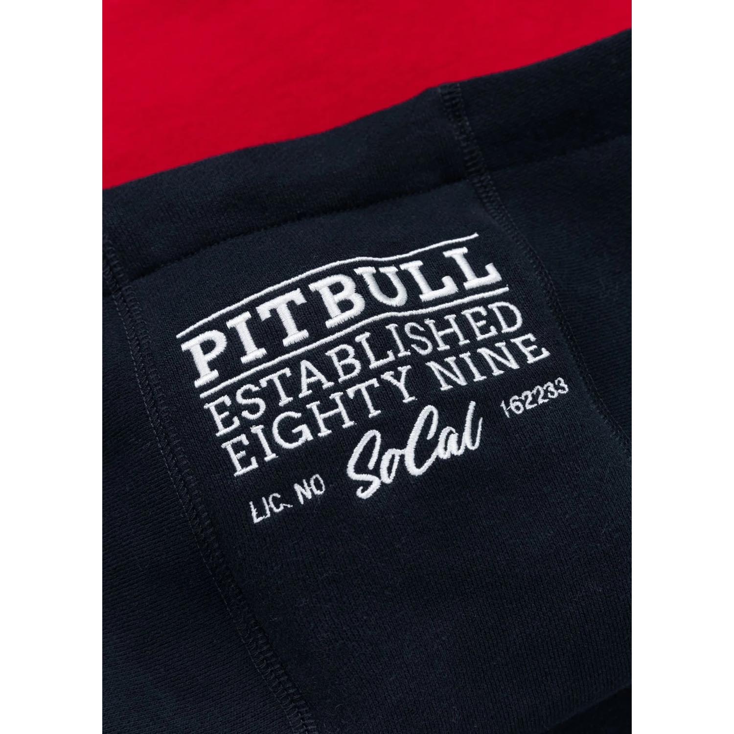 Pit Bull West Coast Hoody, Gibson, navy-red, XXXL