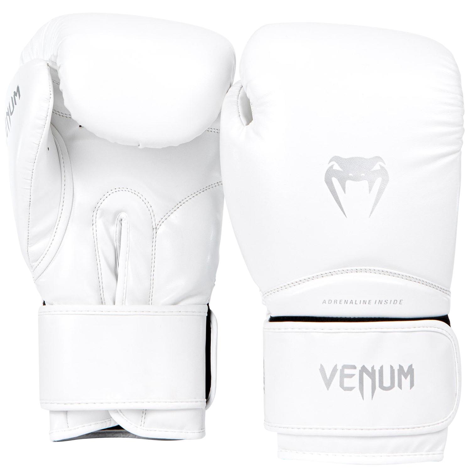 VENUM Boxing Gloves, Contender 1.5, weiß-silver