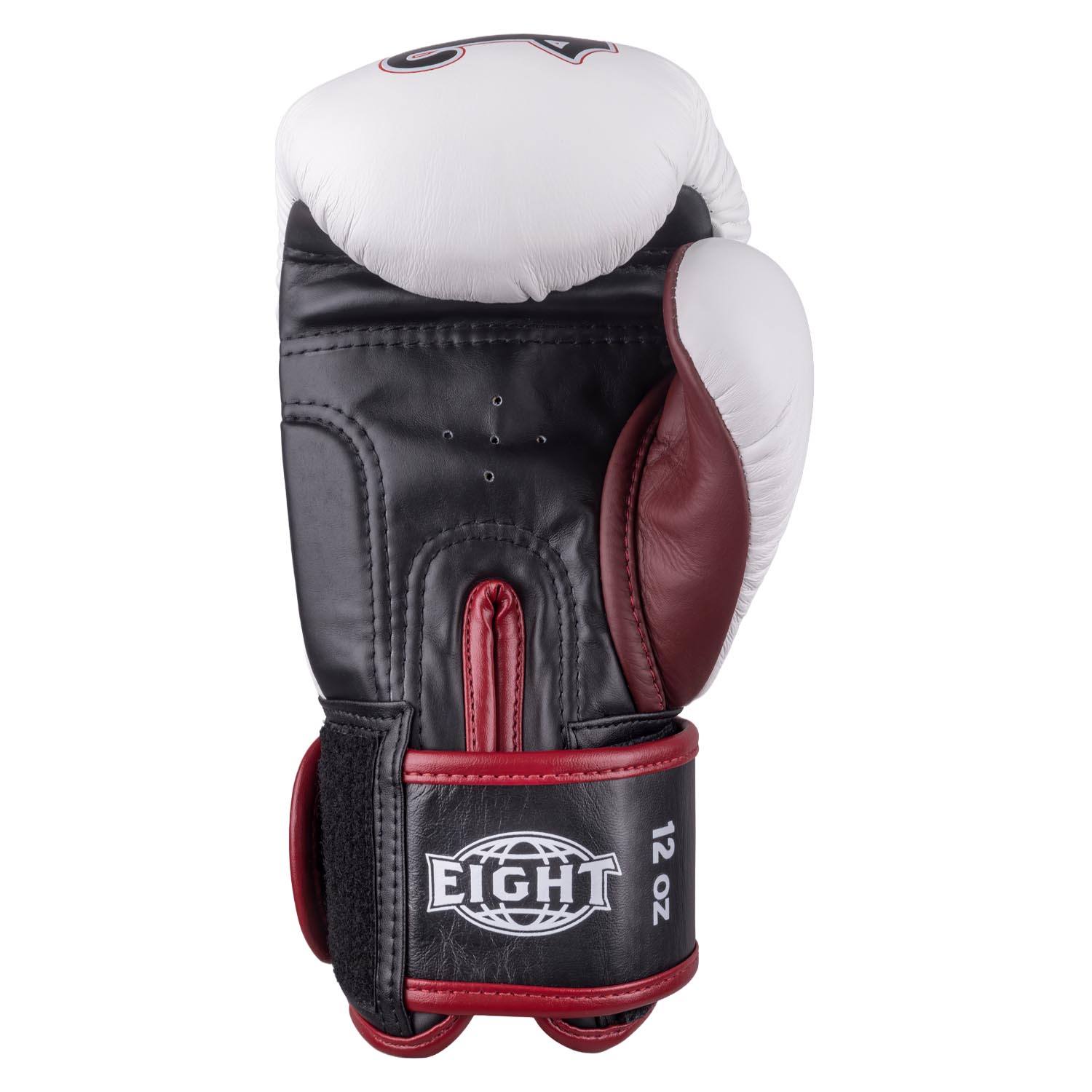 8 WEAPONS Boxing Gloves, Bangkok, white-black, 16 Oz