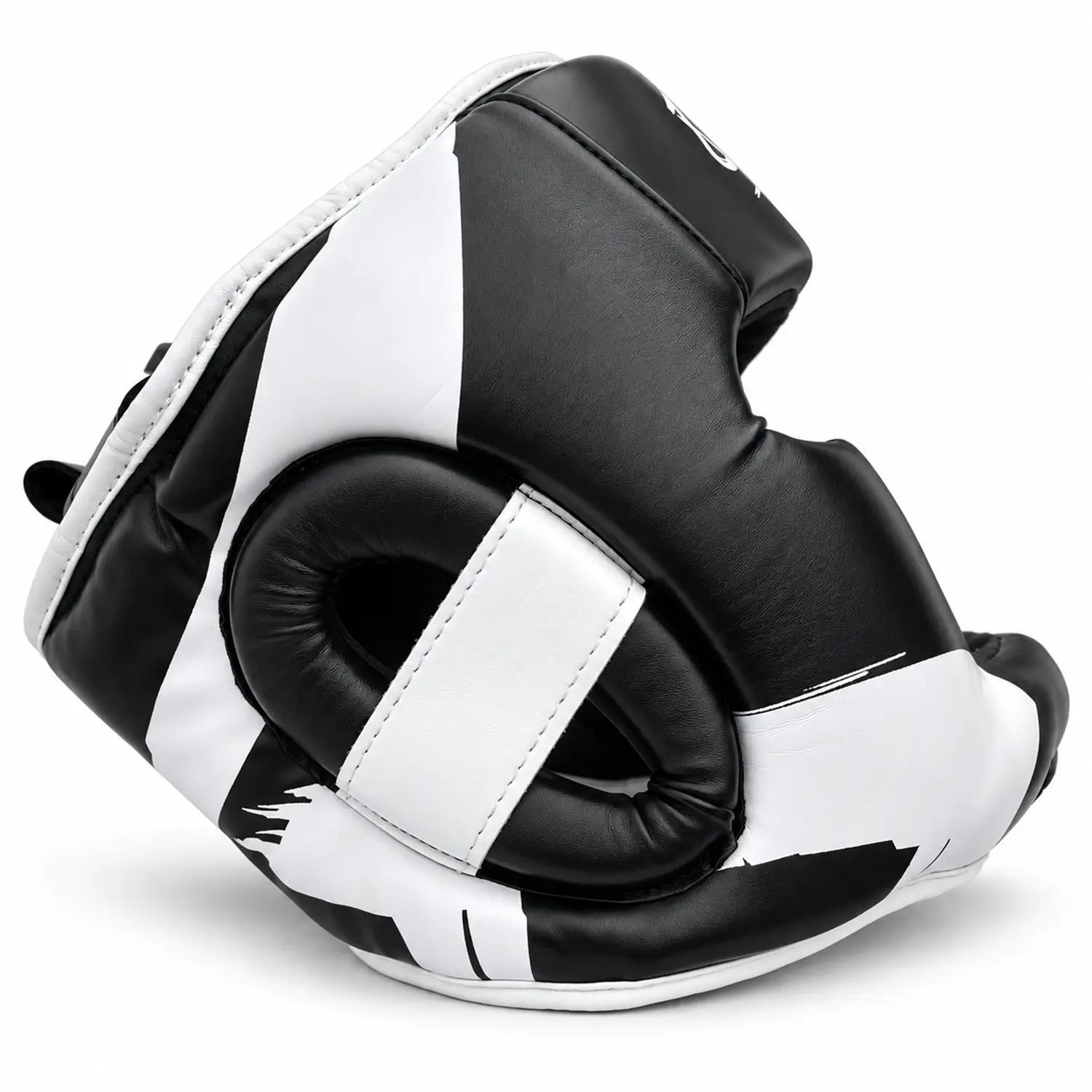 8 WEAPONS Head Guard, Unlimited 2.0, black-white, S/M