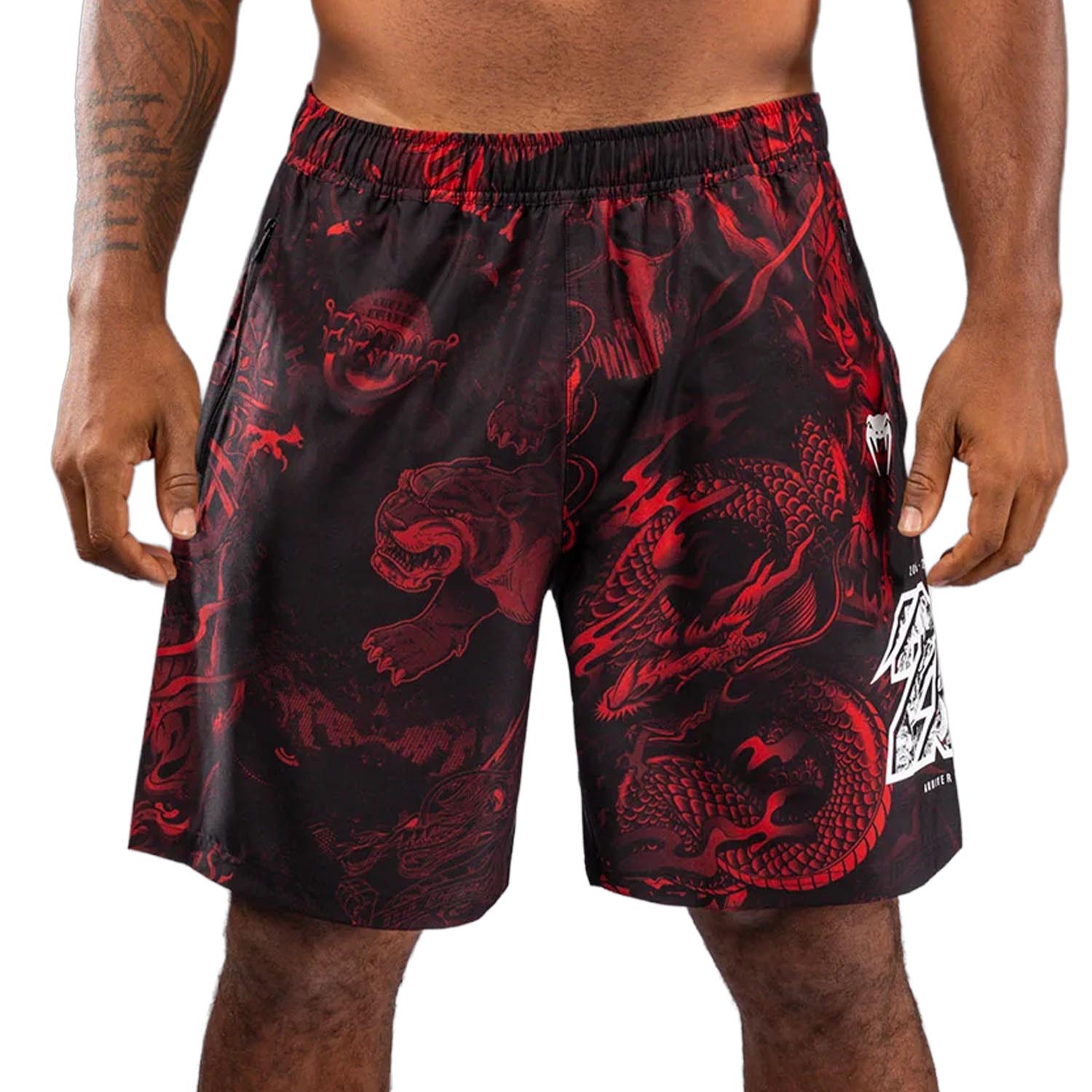 VENUM Training Shorts, 20Th Anniversary, black-red, XL